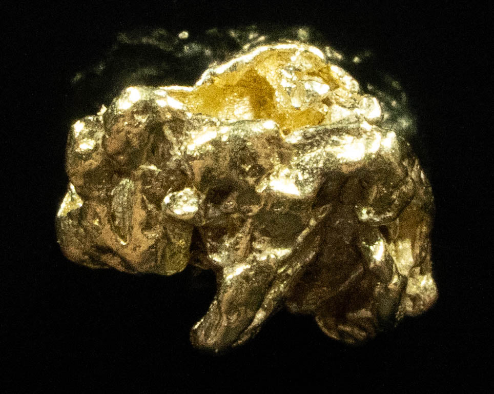 L-12 Exotic Alaskan BC Natural Gold Nugget .779 Grams Genuine
