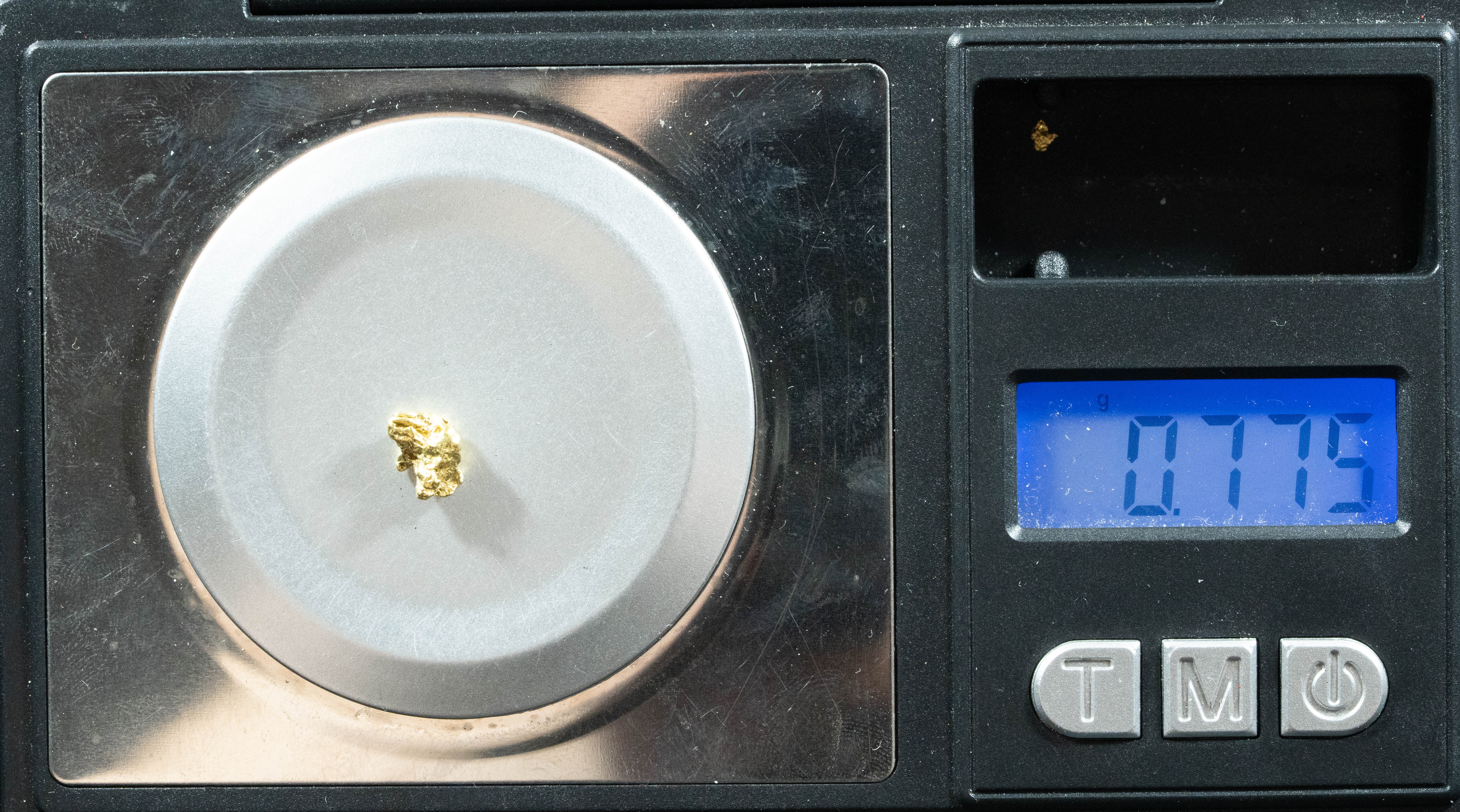 L-12 Exotic Alaskan BC Natural Gold Nugget .779 Grams Genuine