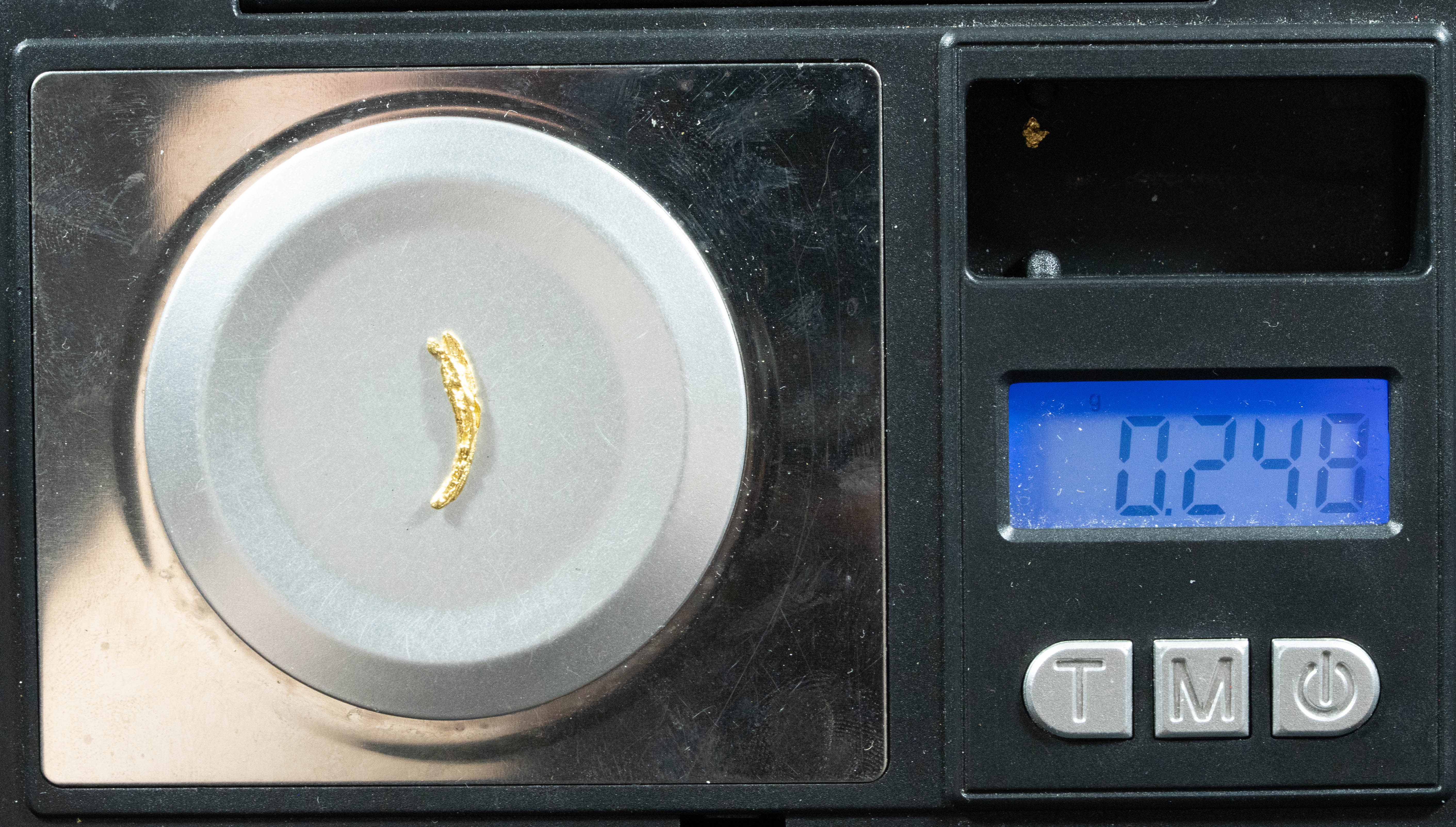 #129 Alaskan BC Natural Gold Nugget .248 Grams Genuine