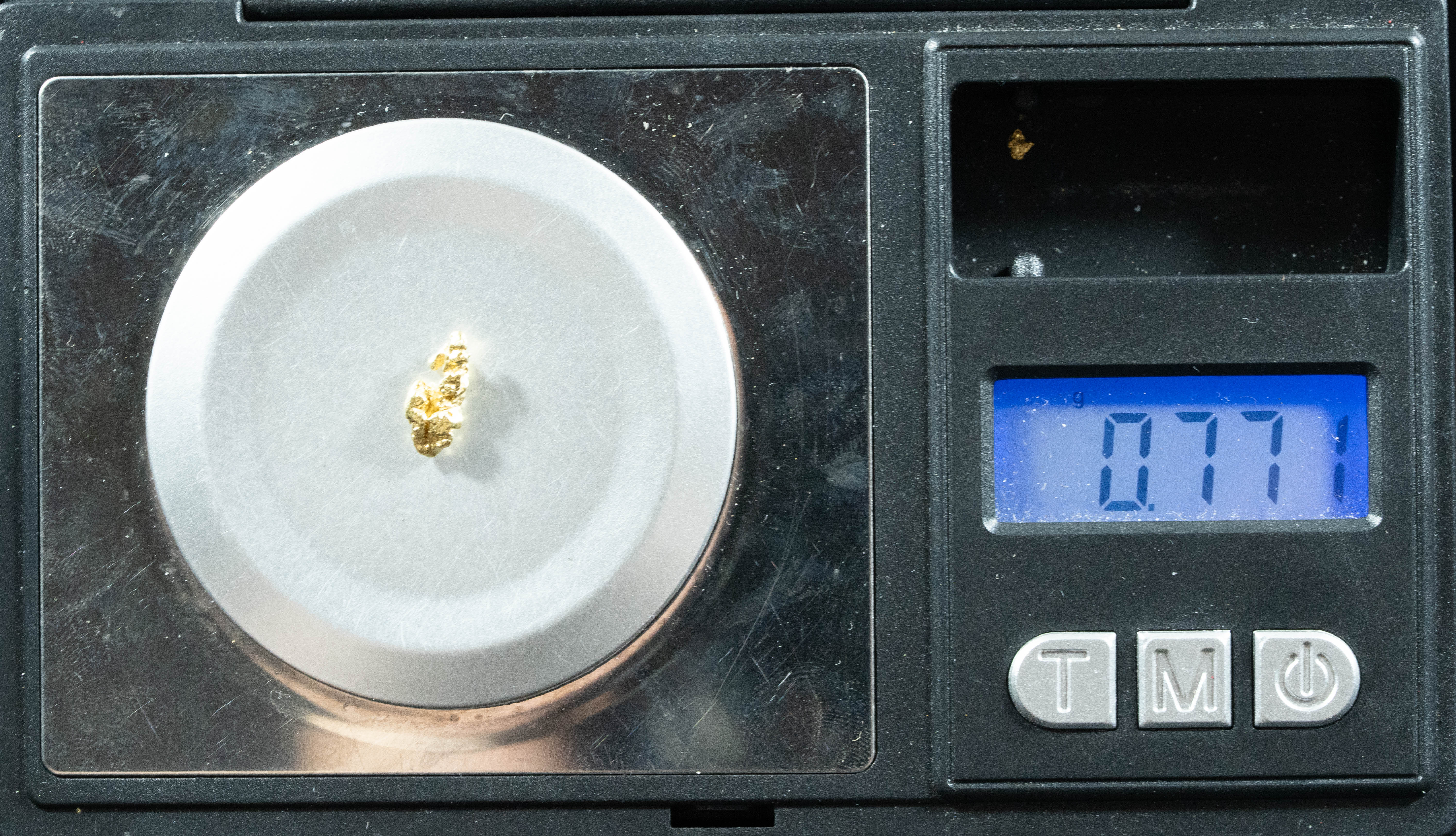 #132 Alaskan BC Natural Gold Nugget .77 Grams Genuine