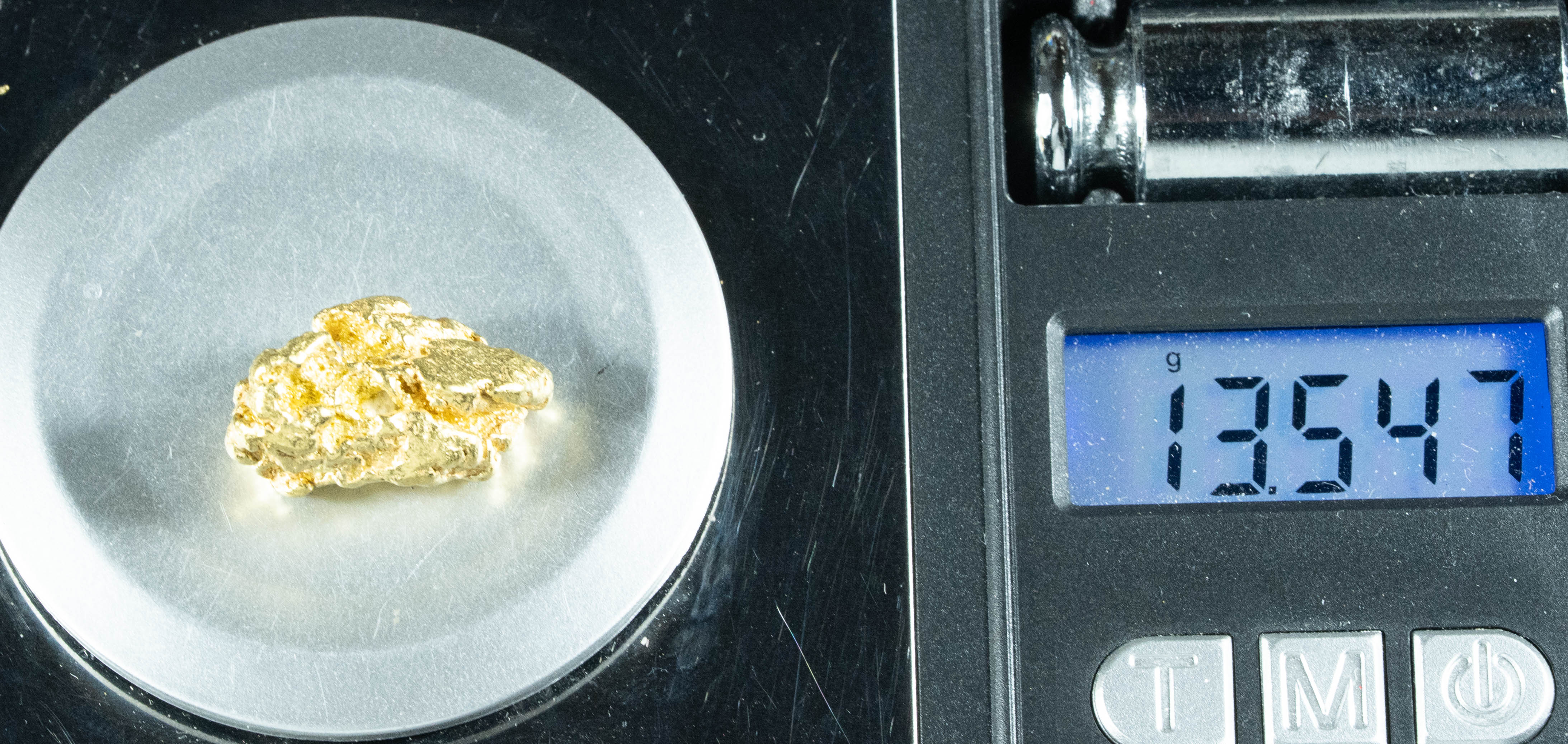 #400 Alaskan BC Natural Gold Nugget 13.54 Grams Genuine