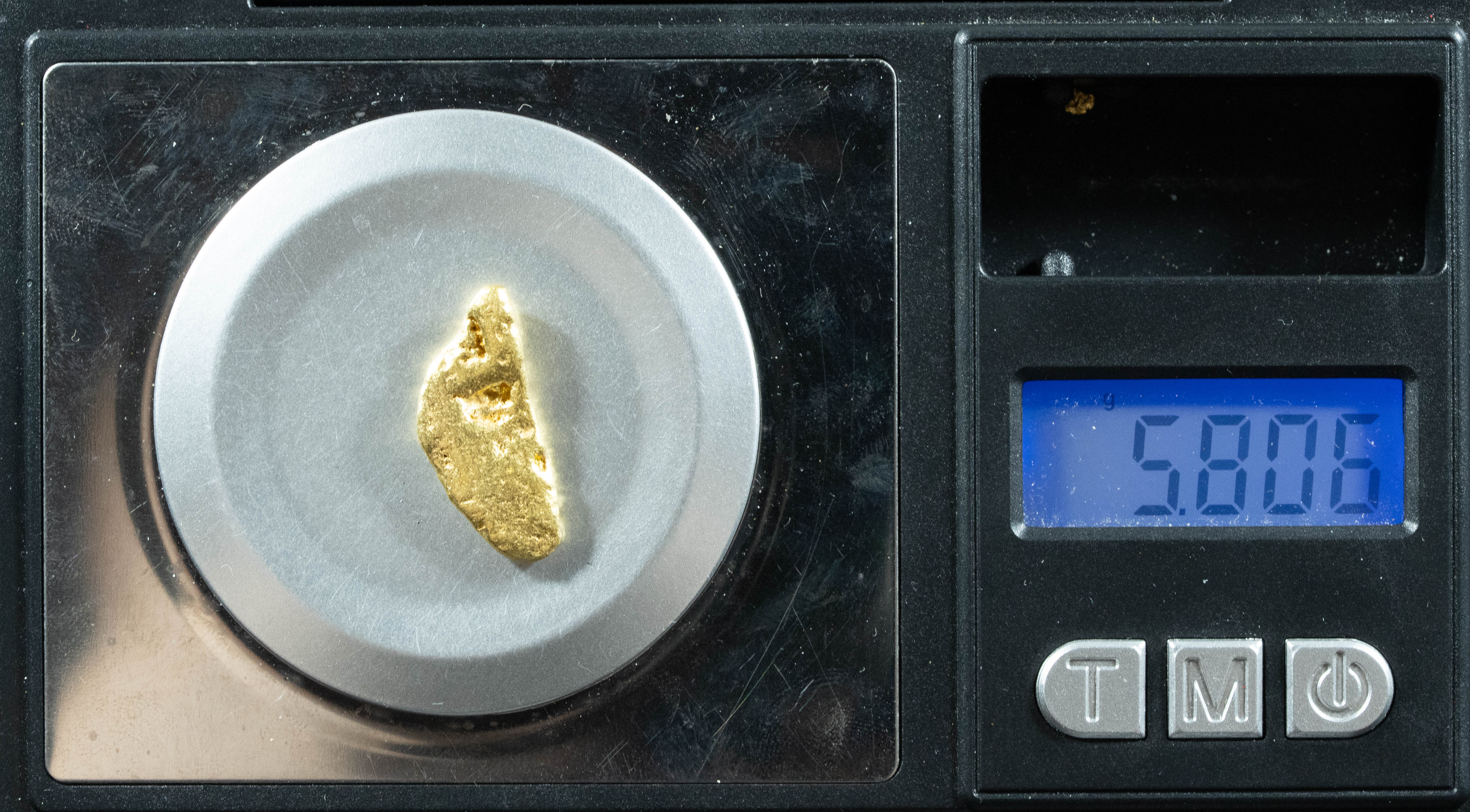 #362 Alaskan BC Natural Gold Nugget 5.80 Grams Genuine