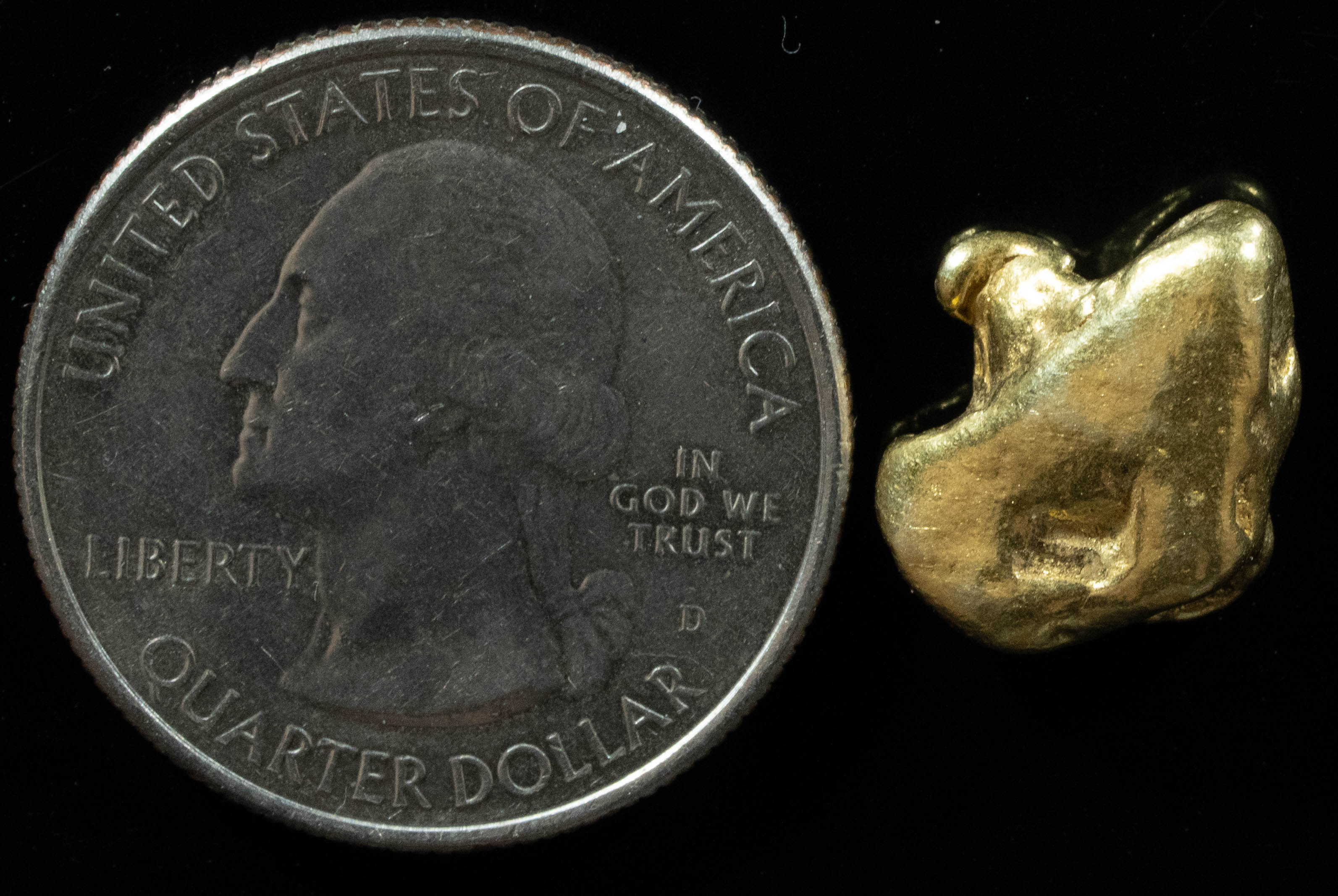 #363 Alaskan BC Natural Gold Nugget 5.64 Grams Genuine
