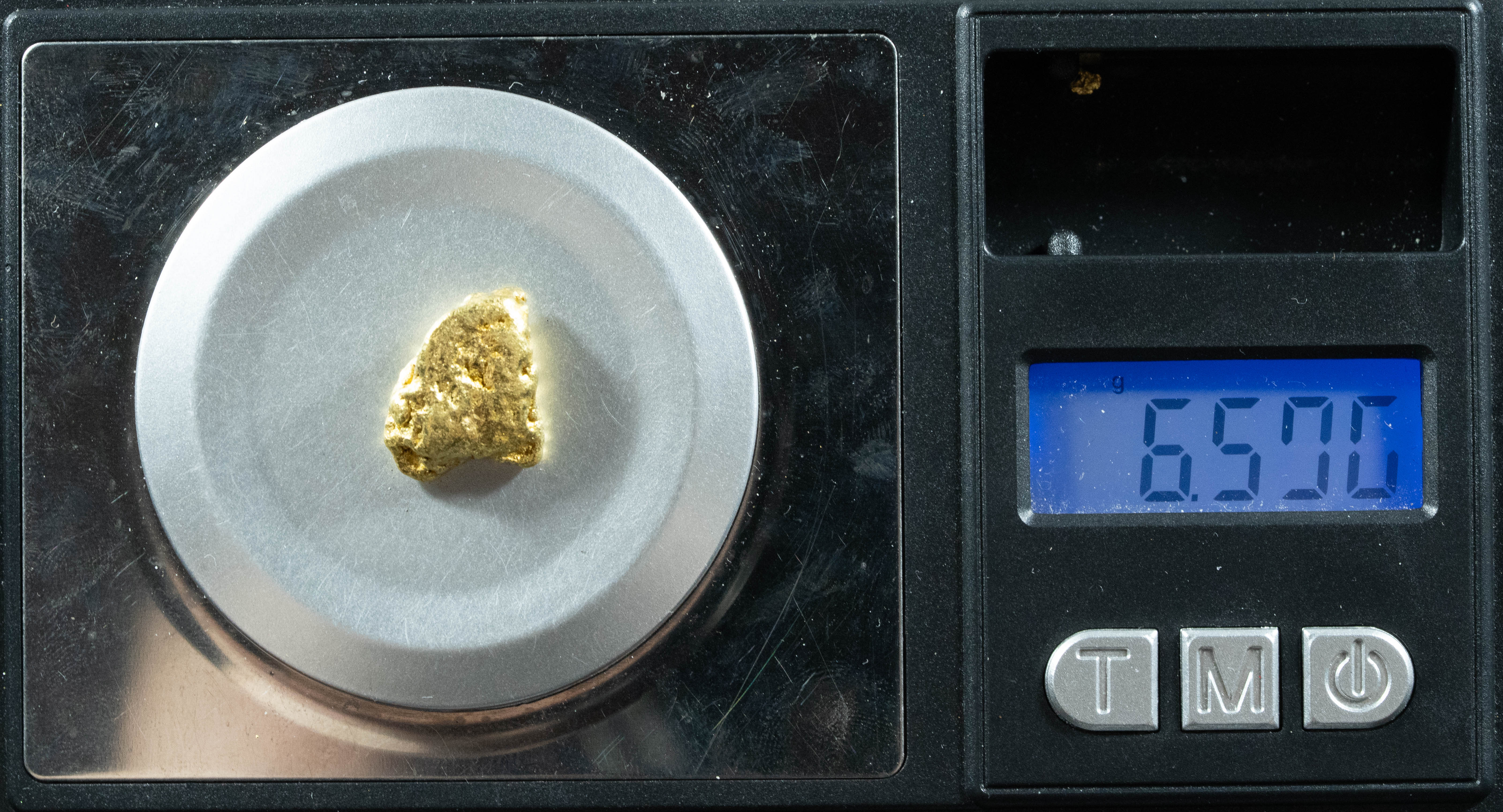 #364 Alaskan BC Natural Gold Nugget 6.50 Grams Genuine
