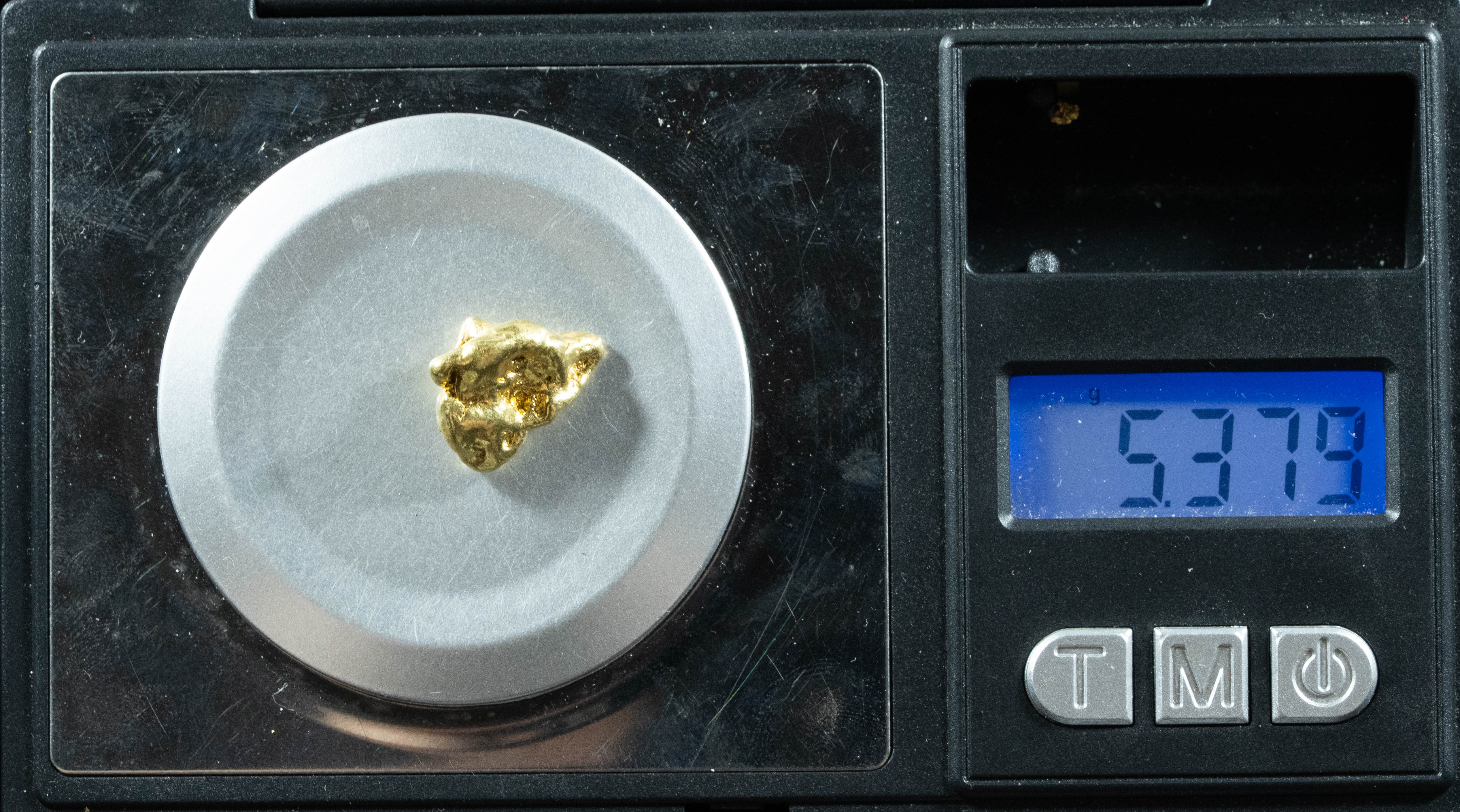 #365 Alaskan BC Natural Gold Nugget 5.37 Grams Genuine