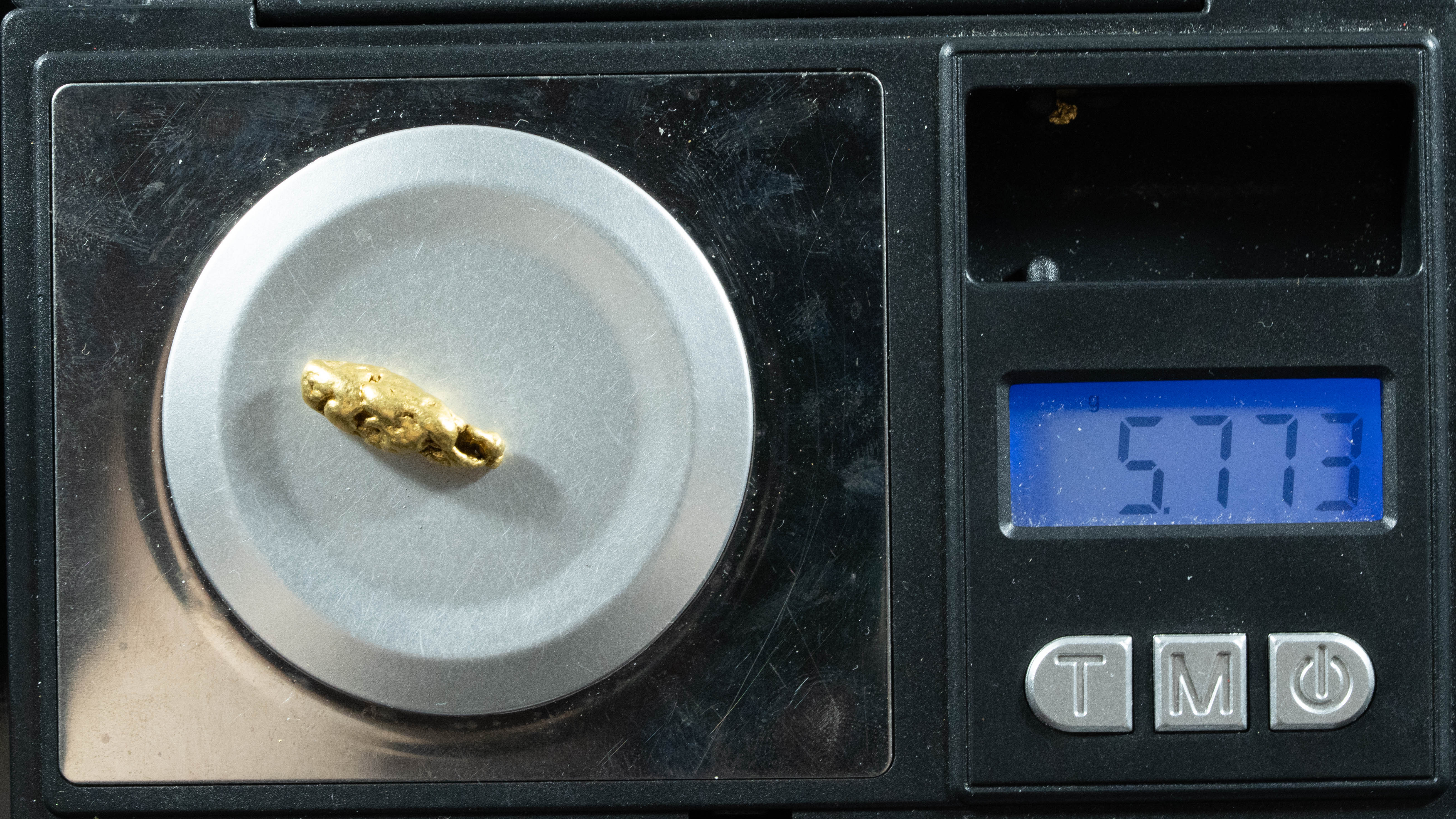 #368 Alaskan BC Natural Gold Nugget 5.77 Grams Genuine