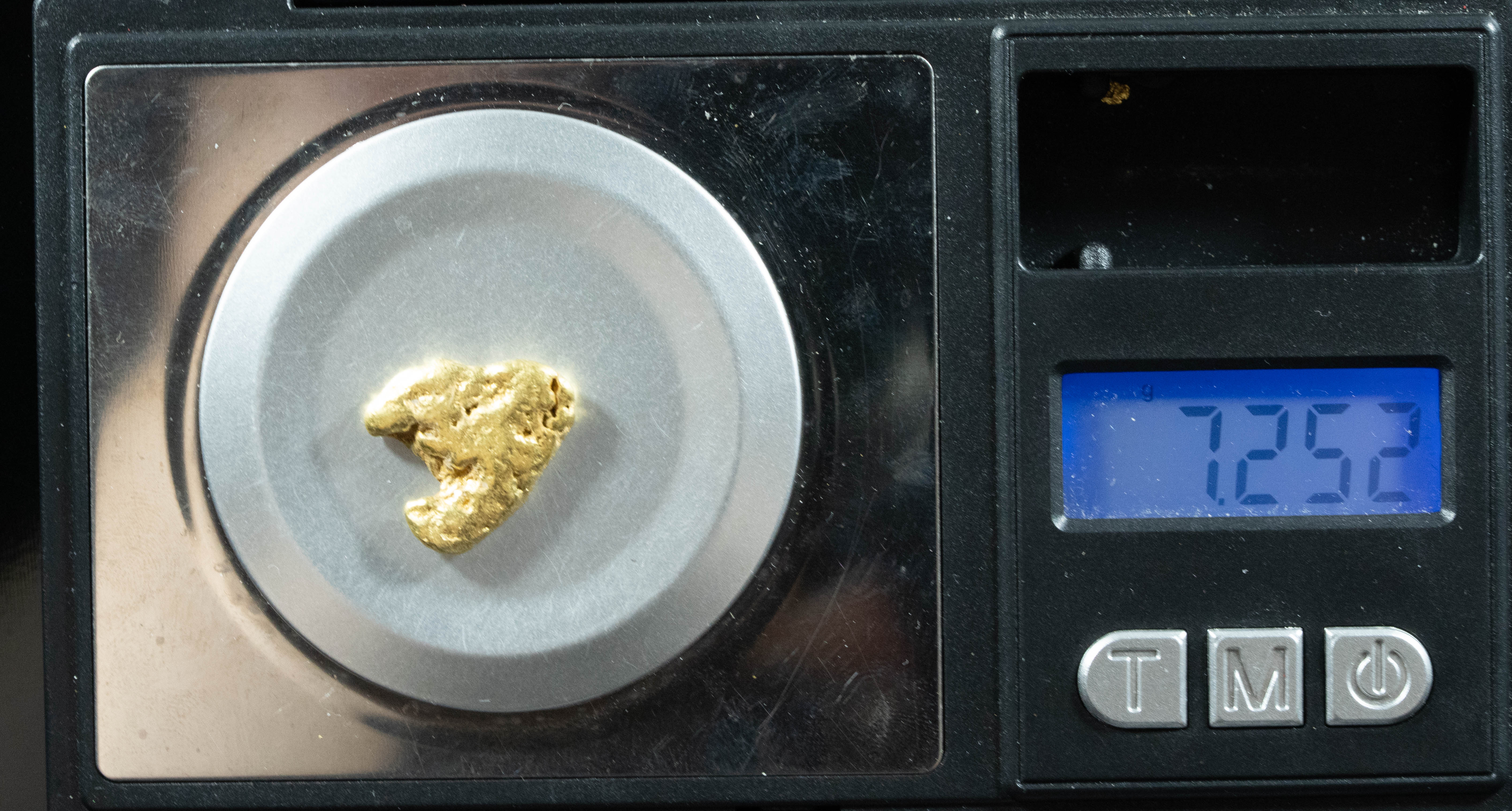 #370 Alaskan BC Natural Gold Nugget 7.25 Grams Genuine