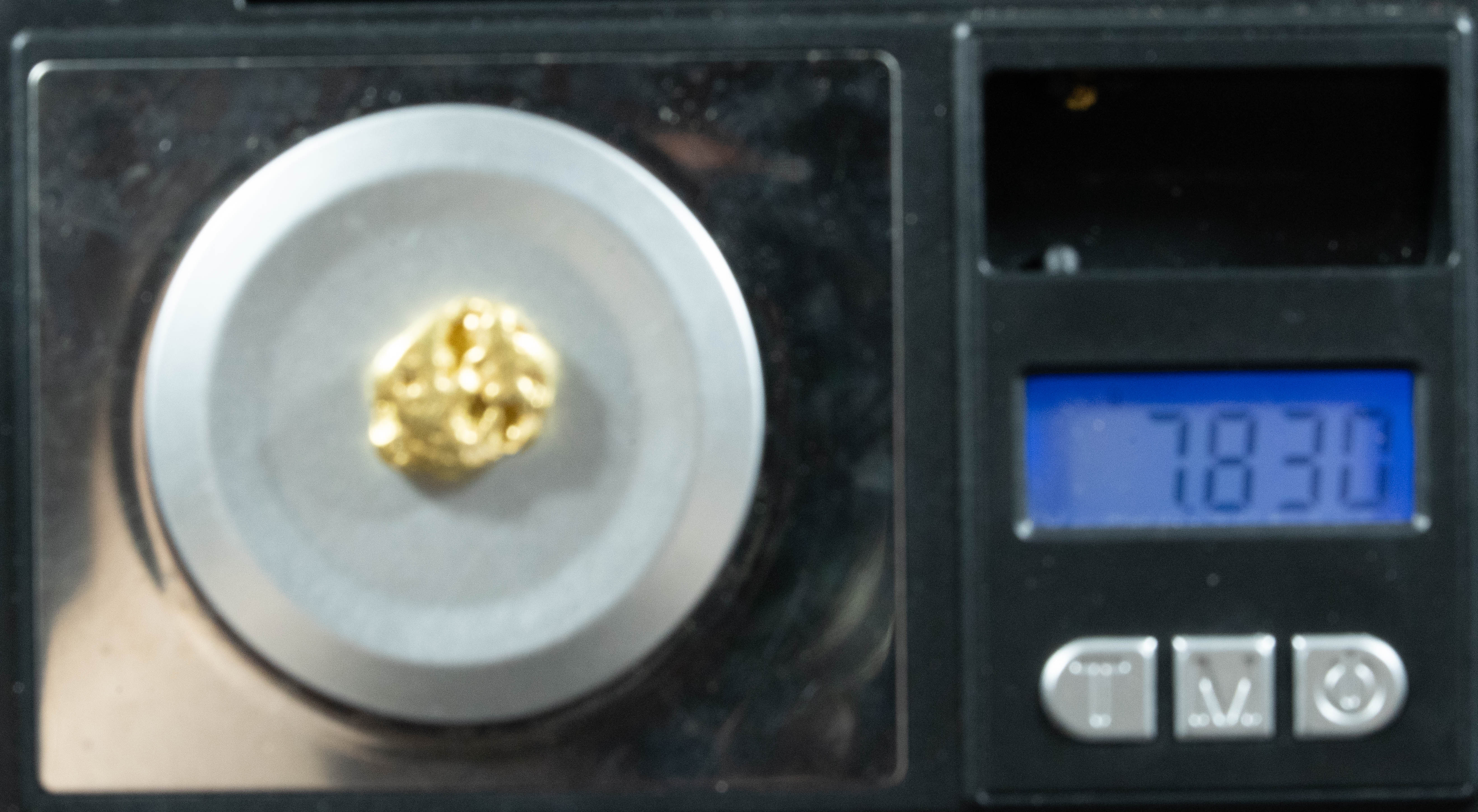 #372 Alaskan BC Natural Gold Nugget 7.83 Grams Genuine