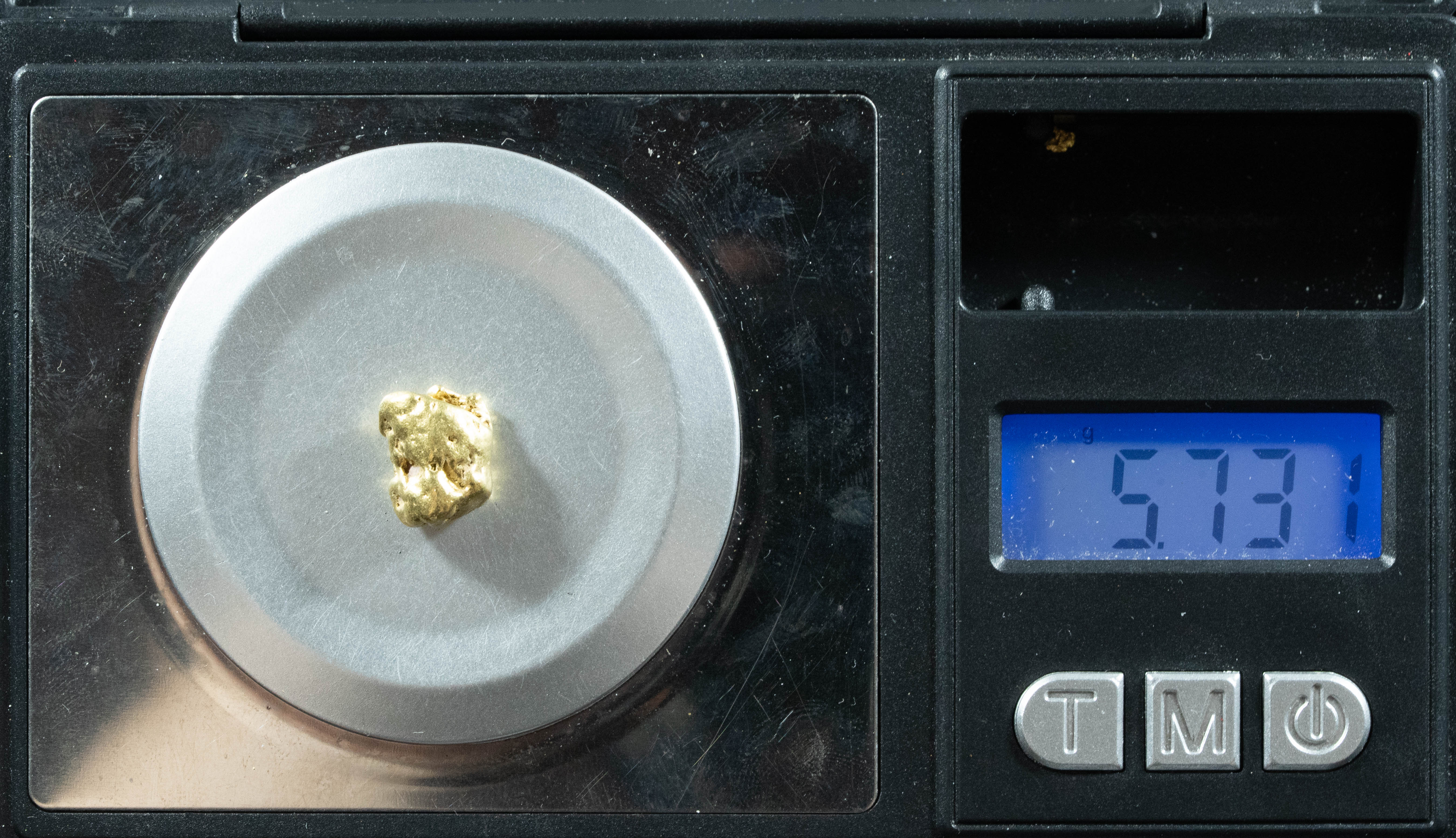 #375 Alaskan BC Natural Gold Nugget 5.73 Grams Genuine