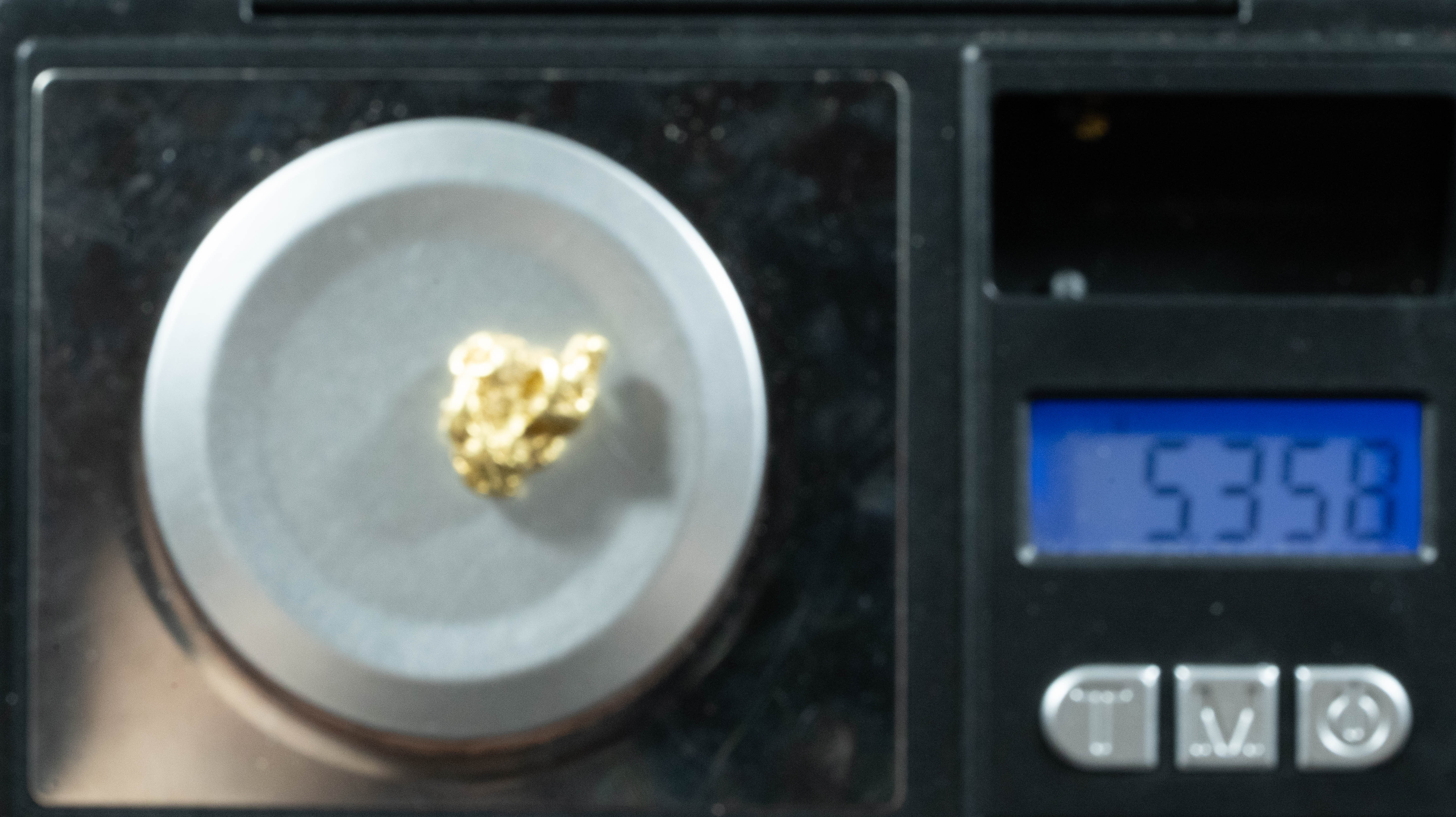 #378 Alaskan BC Natural Gold Nugget 5.35 Grams Genuine