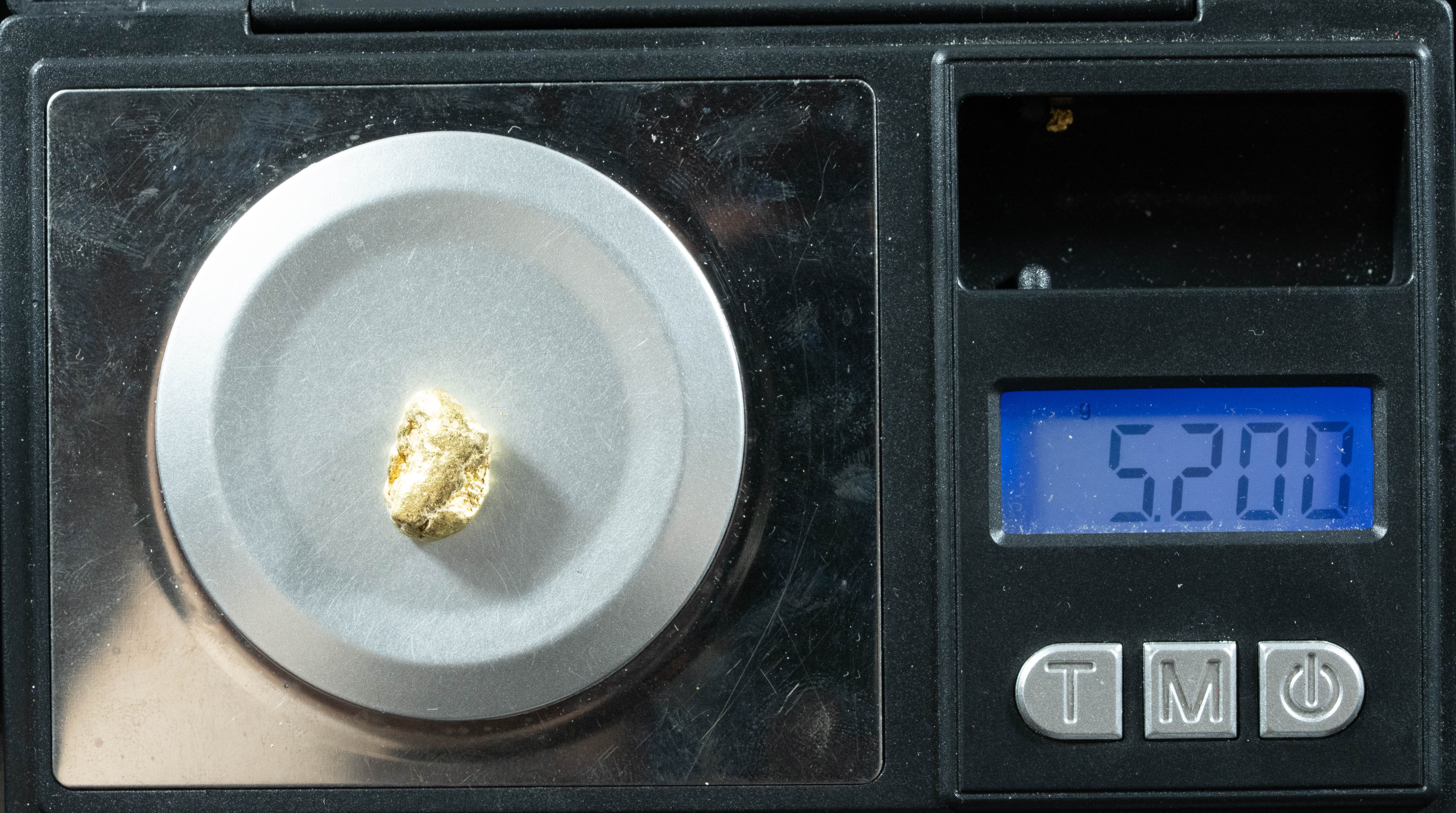 #380 Alaskan BC Natural Gold Nugget 5.20 Grams Genuine