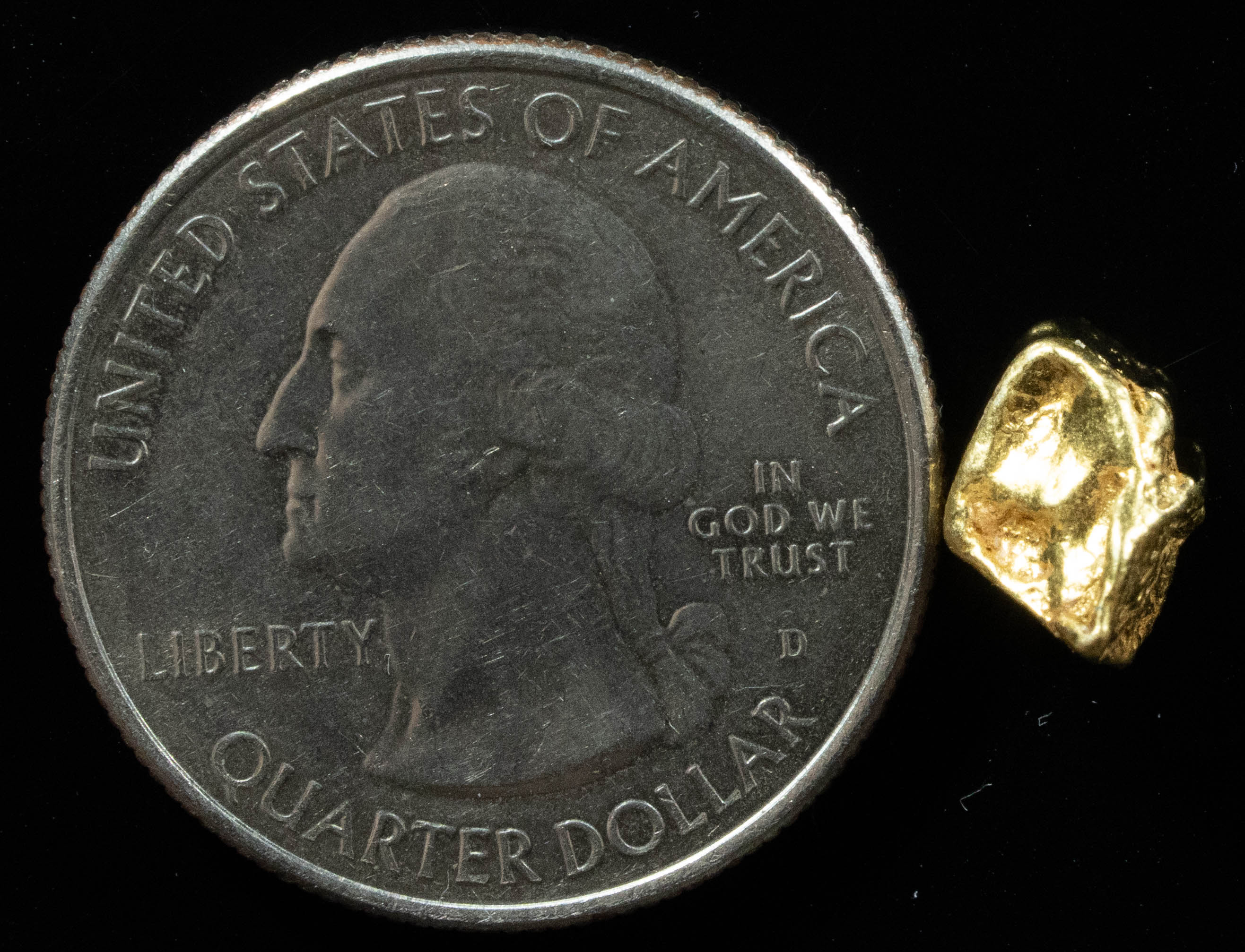 L-24 Exotic Alaskan BC Natural Gold Nugget 1.30 Grams Genuine