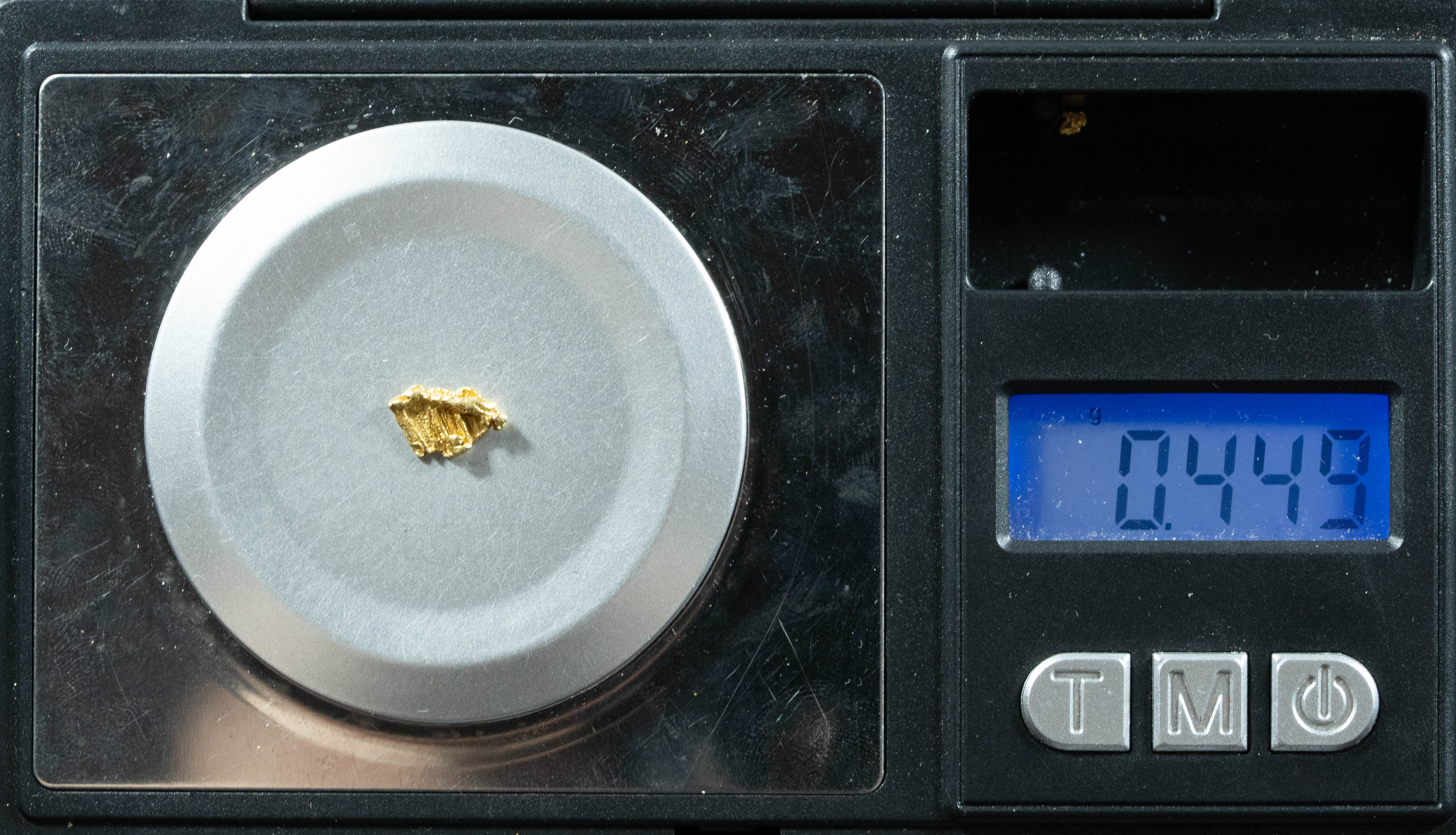 L-27 Exotic Alaskan BC Natural Gold Nugget .45 Grams Genuine