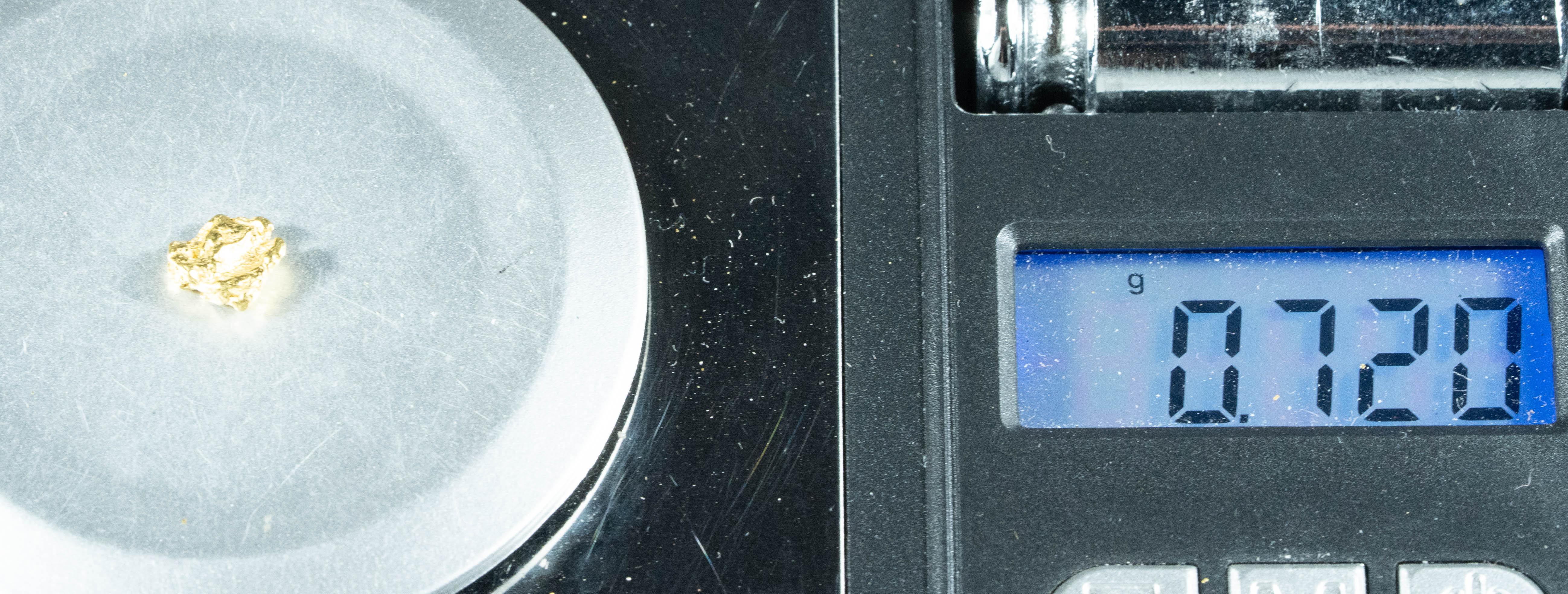 #37 Alaskan BC Natural Gold Nugget .72 Grams Genuine