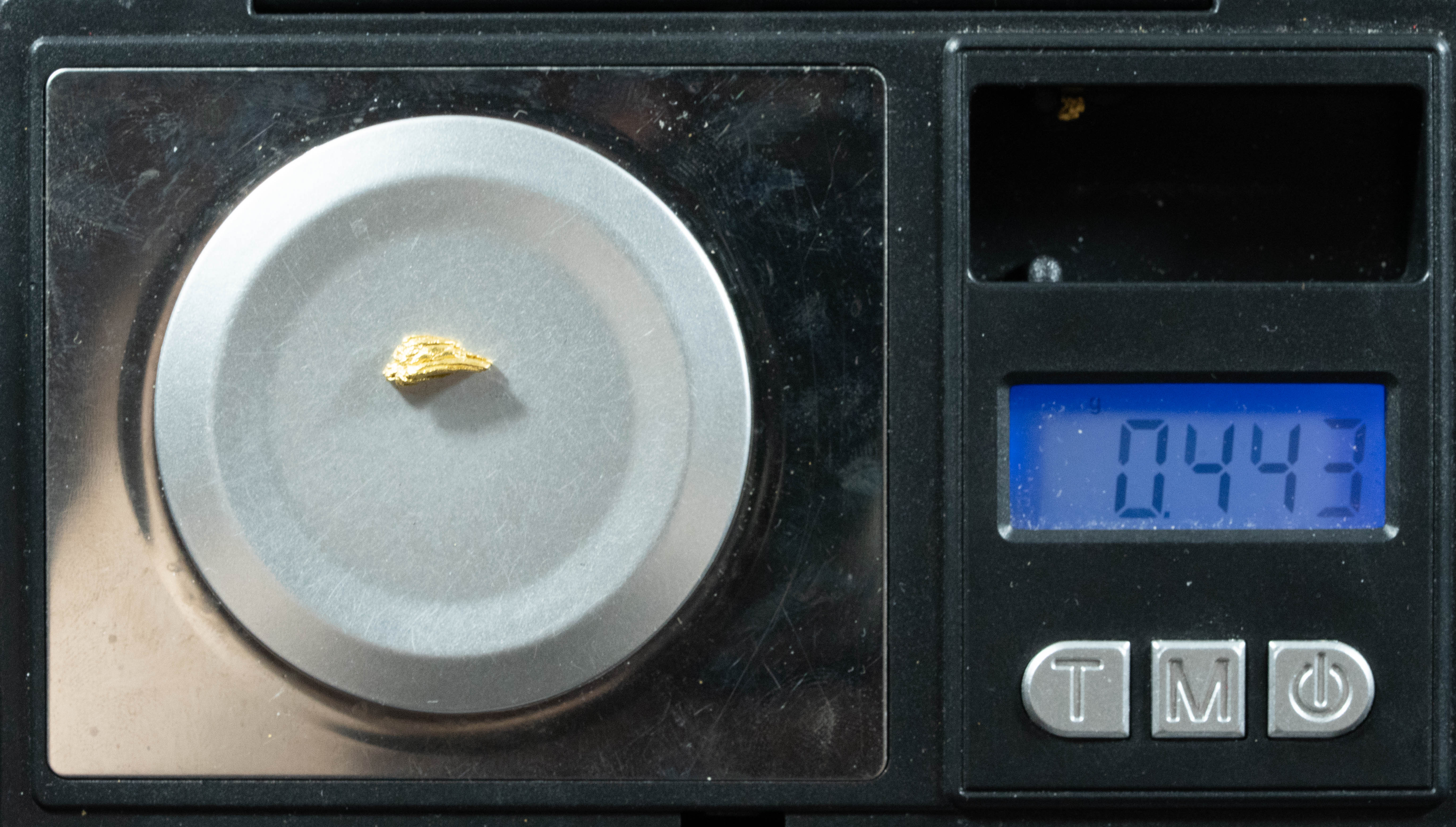 L-30 Exotic Alaskan BC Natural Gold Nugget .44 Grams Genuine