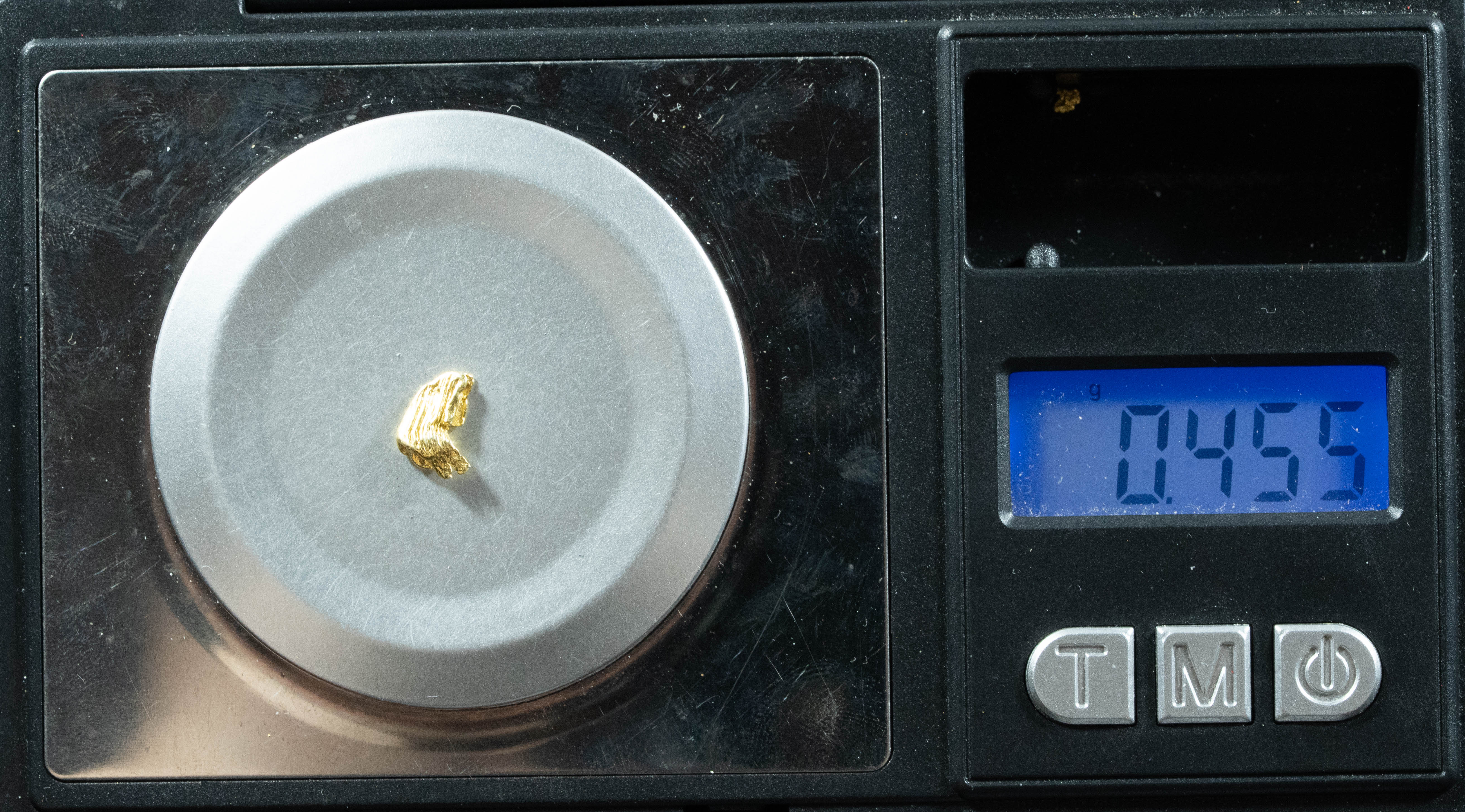L-34 Exotic Alaskan BC Natural Gold Nugget .455 Grams Genuine