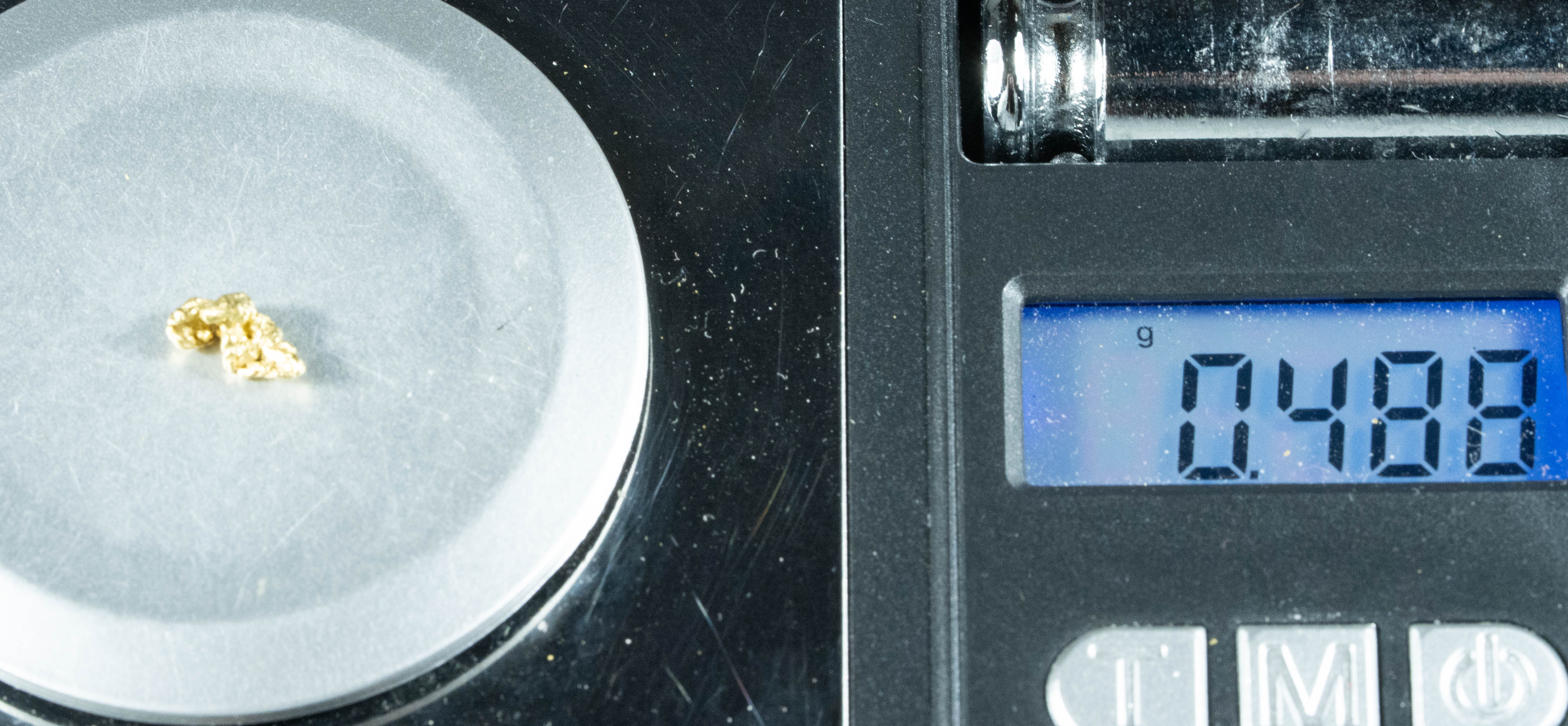 #56 Alaskan BC Natural Gold Nugget .48 Grams Genuine