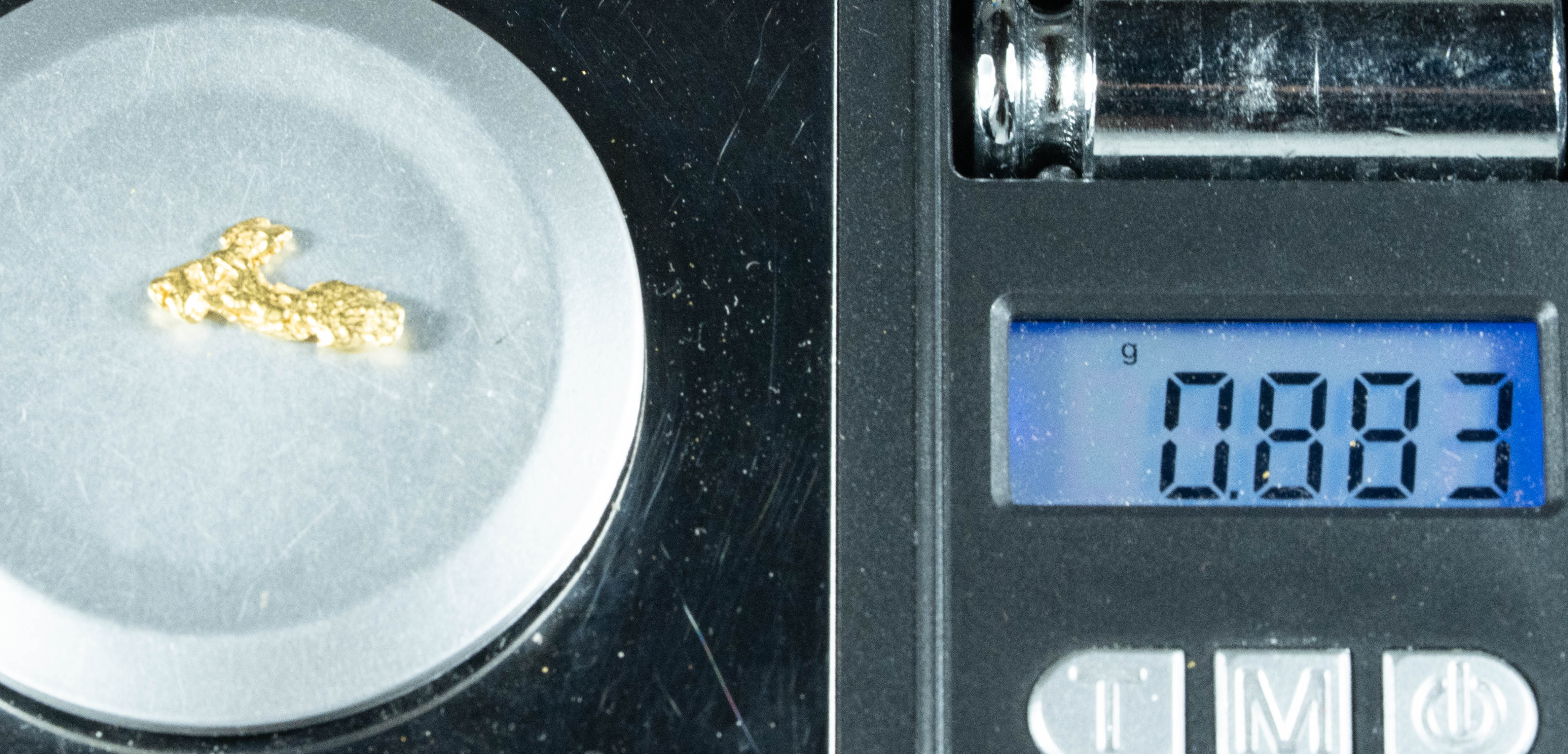 #57 Alaskan BC Natural Gold Nugget .88 Grams Genuine