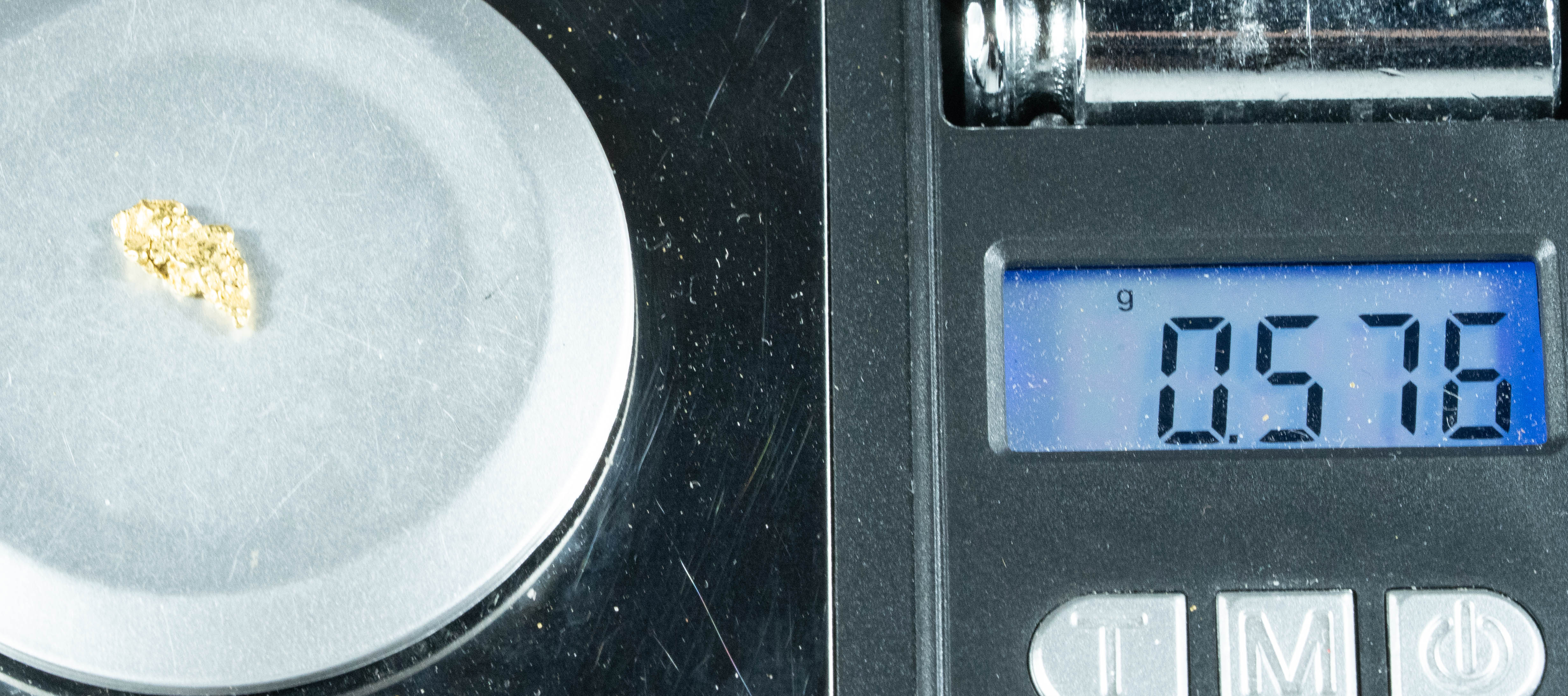 #62 Alaskan BC Natural Gold Nugget .57 Grams Genuine