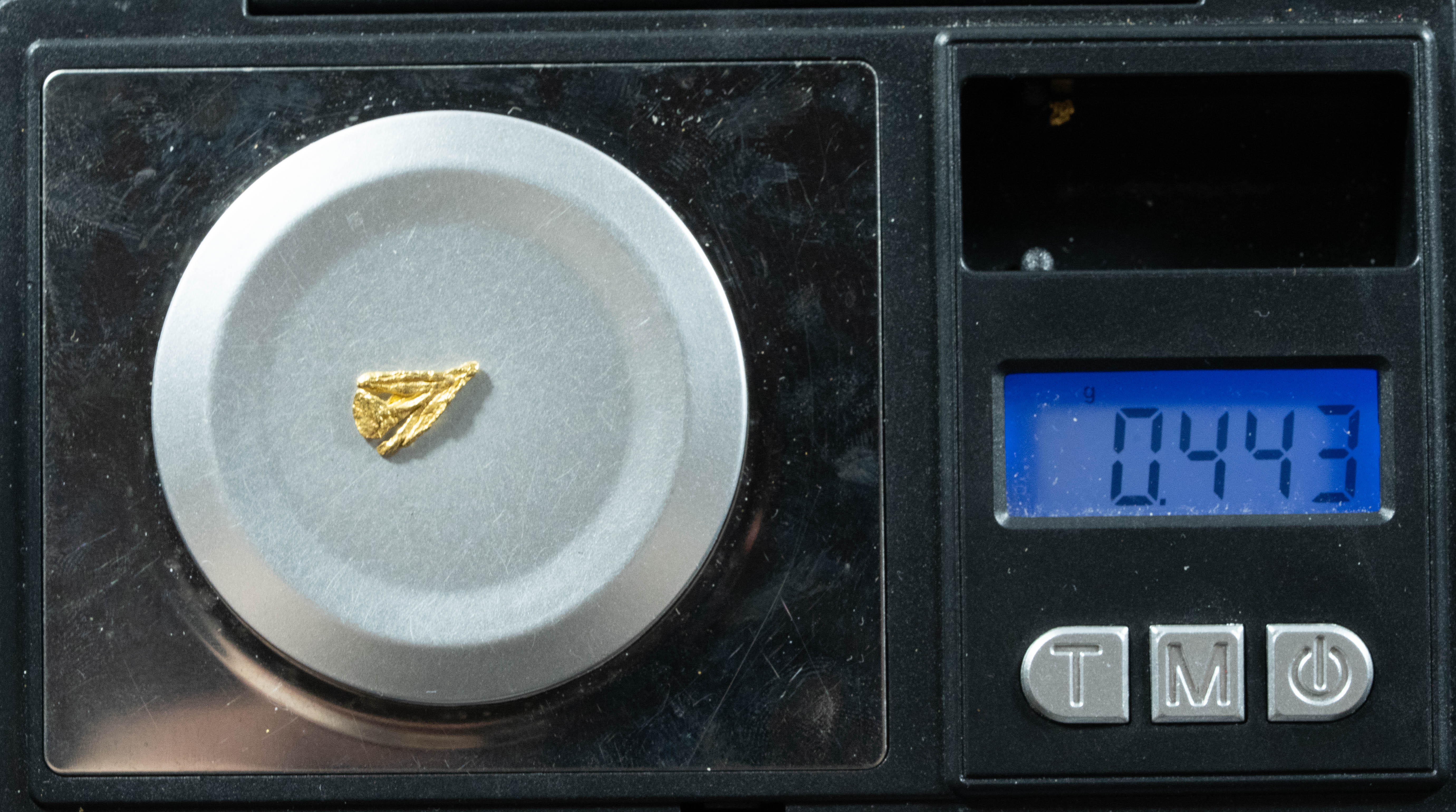 L-46 Exotic Alaskan BC Natural Gold Nugget .44 Grams Genuine