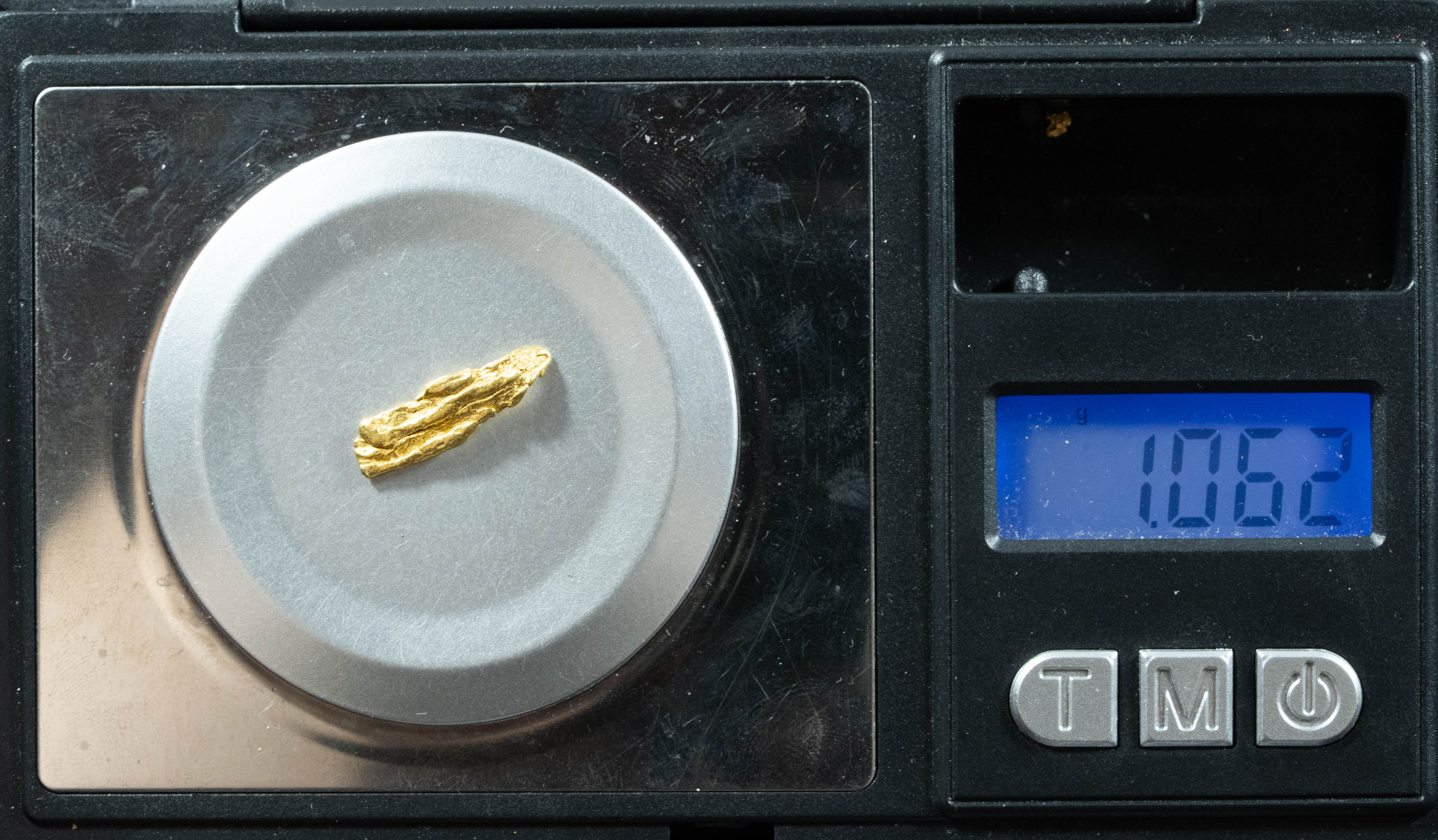 L-49 Exotic Alaskan BC Natural Gold Nugget 1.06 Grams Genuine
