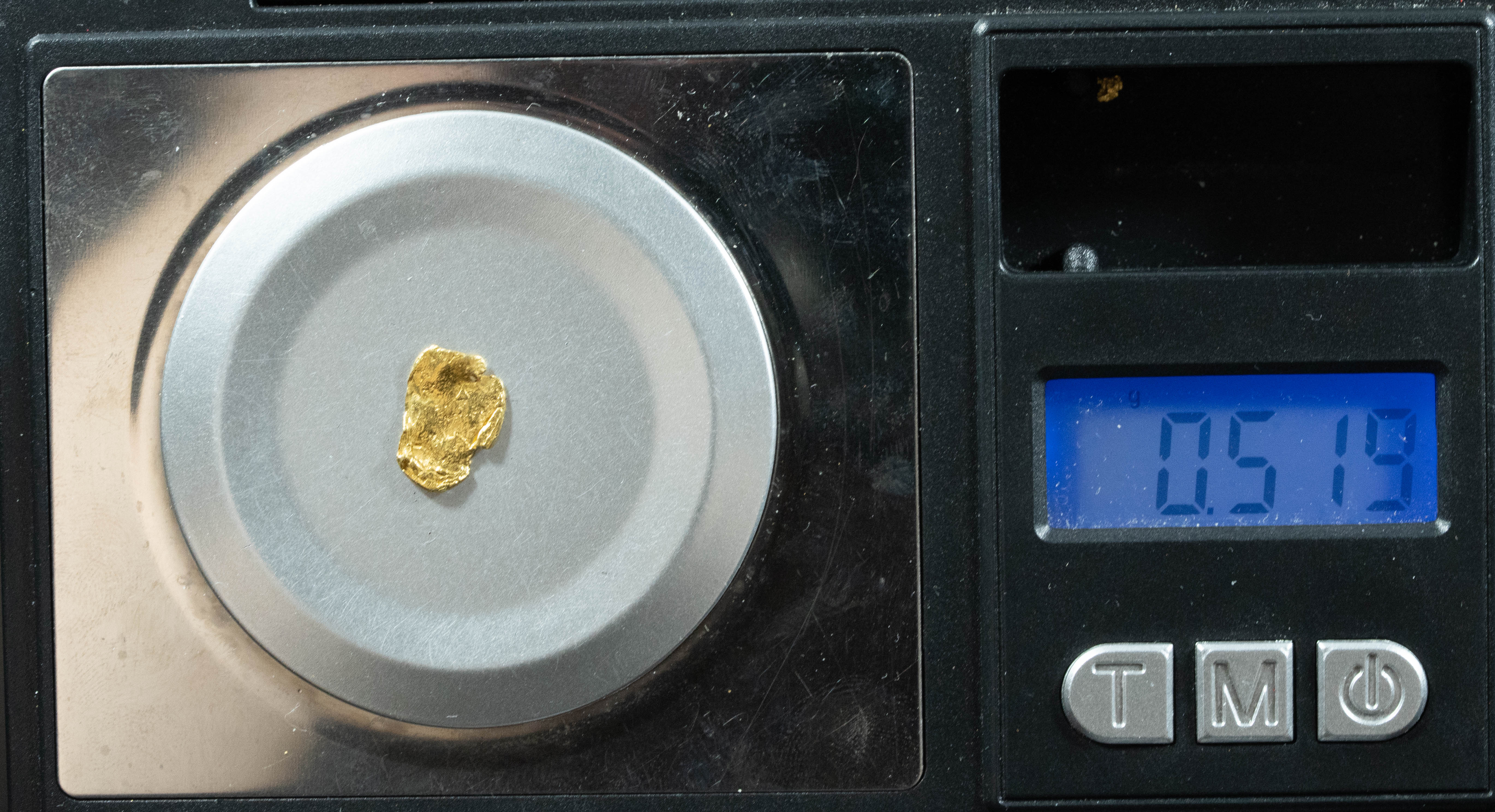 L-54 Exotic Alaskan BC Natural Gold Nugget .515 Grams Genuine