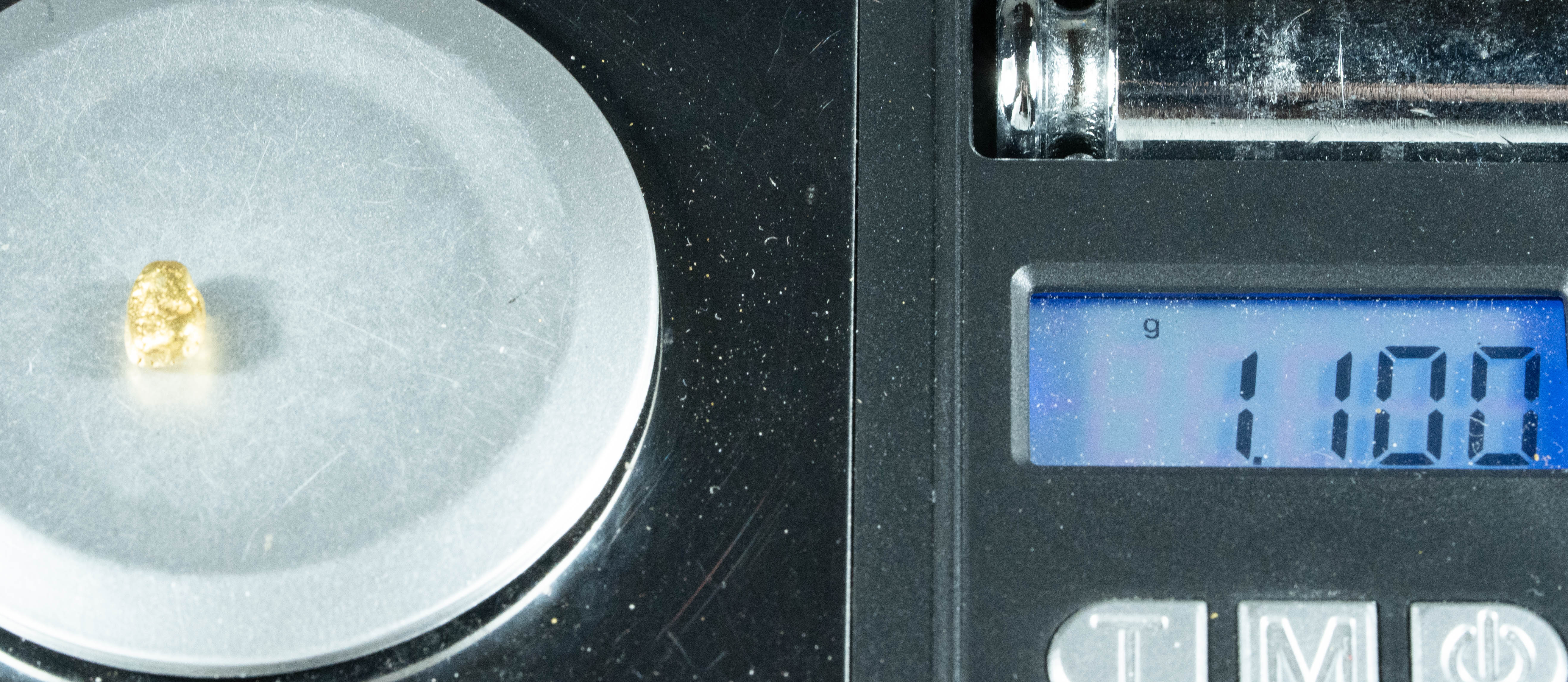 #85 Alaskan BC Natural Gold Nugget 1.10 Grams Genuine