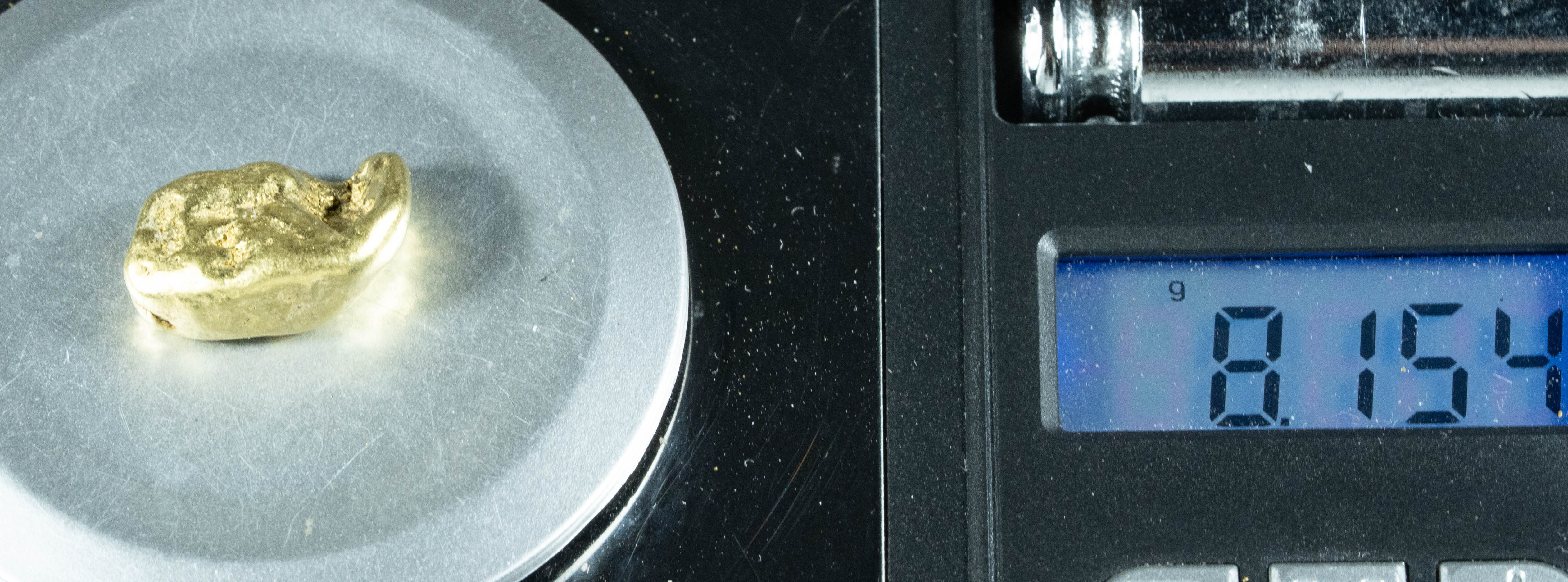 #504 Alaskan BC Natural Gold Nugget 8.15 Grams Genuine