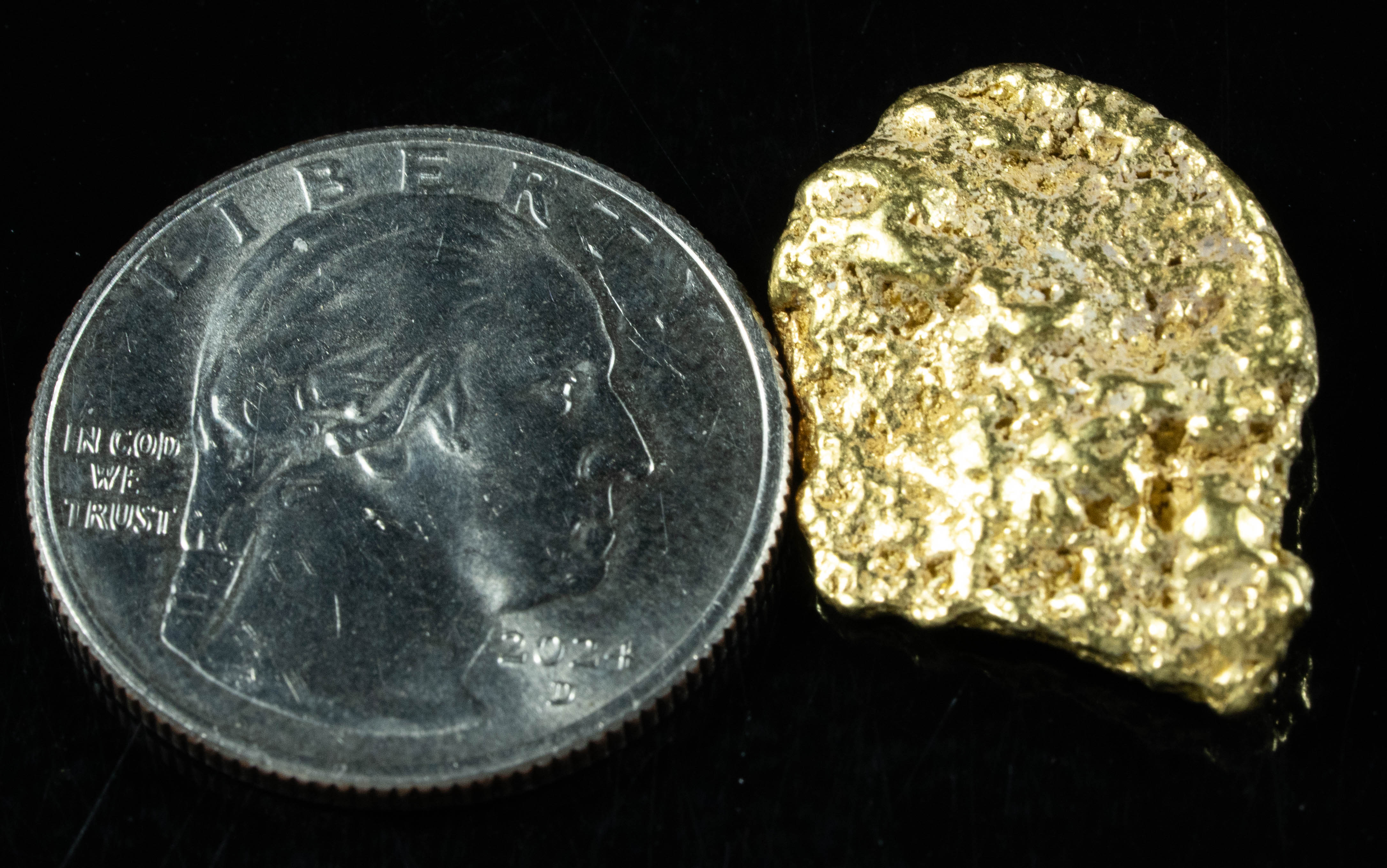 #505 Alaskan BC Natural Gold Nugget 8.05 Grams Genuine