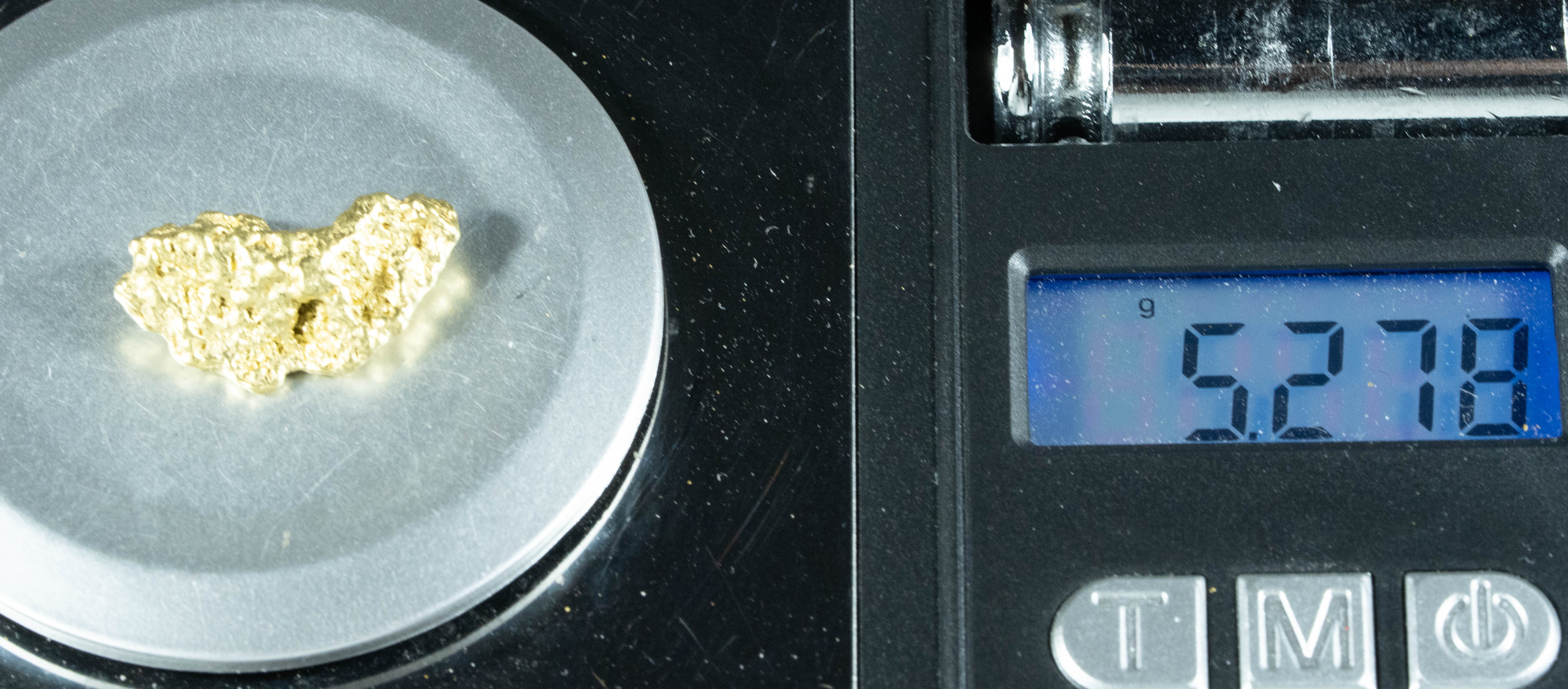 #506 Alaskan BC Natural Gold Nugget 5.27 Grams Genuine