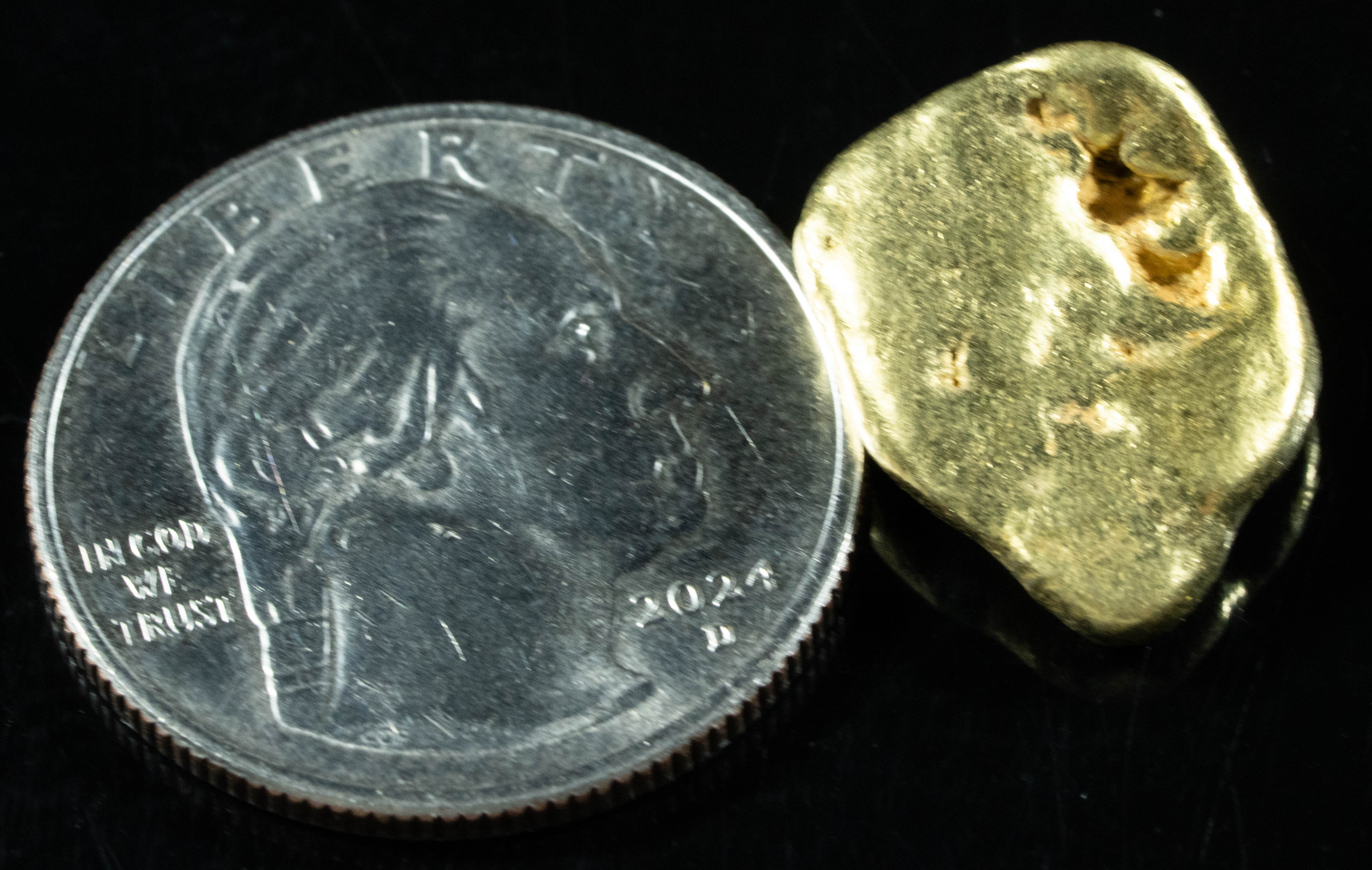 #513 Alaskan BC Natural Gold Nugget 8.07 Grams Genuine