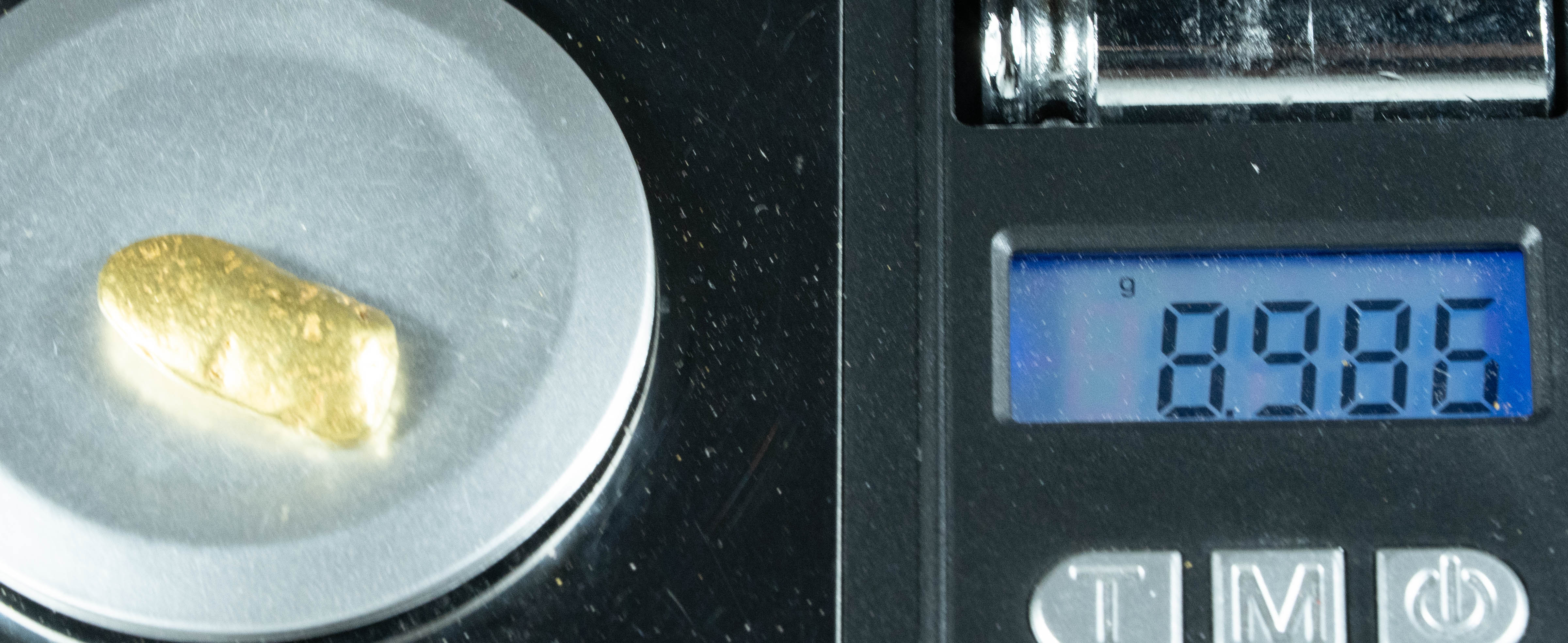 #515 Alaskan BC Natural Gold Nugget 8.98 Grams Genuine