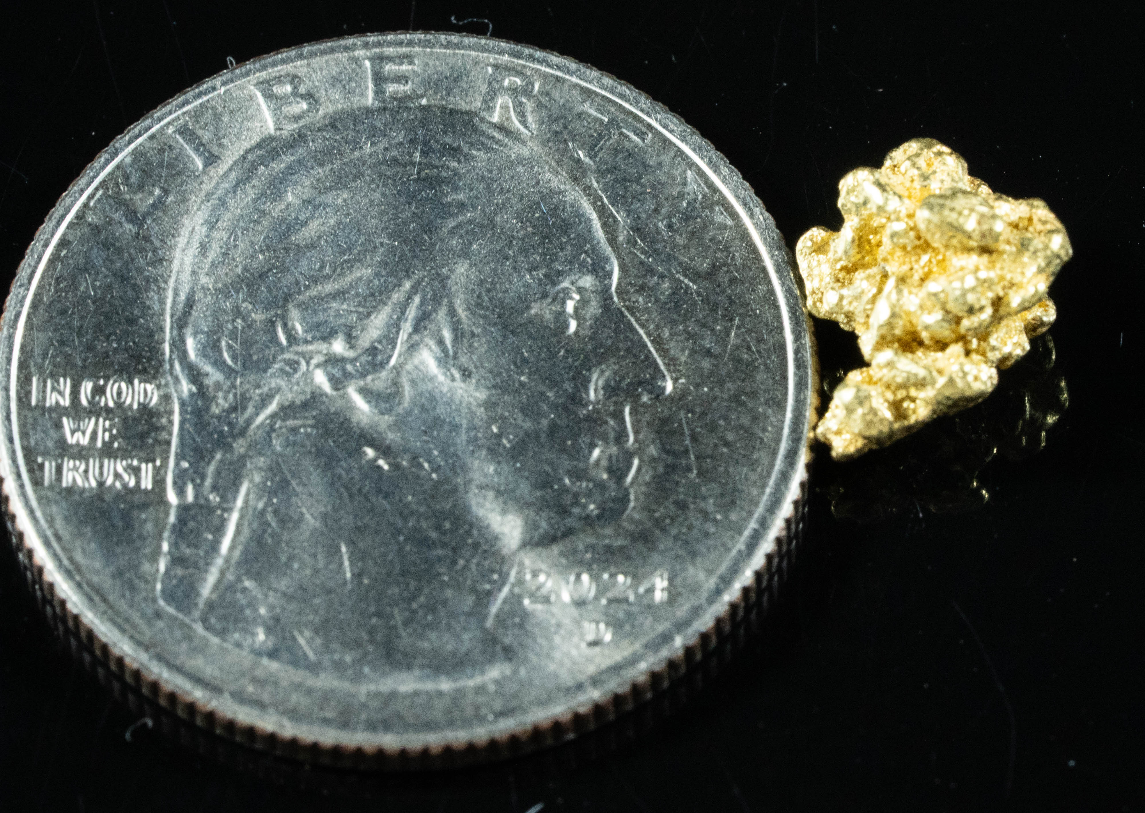 #109 Alaskan BC Natural Gold Nugget 1.15 Grams Genuine