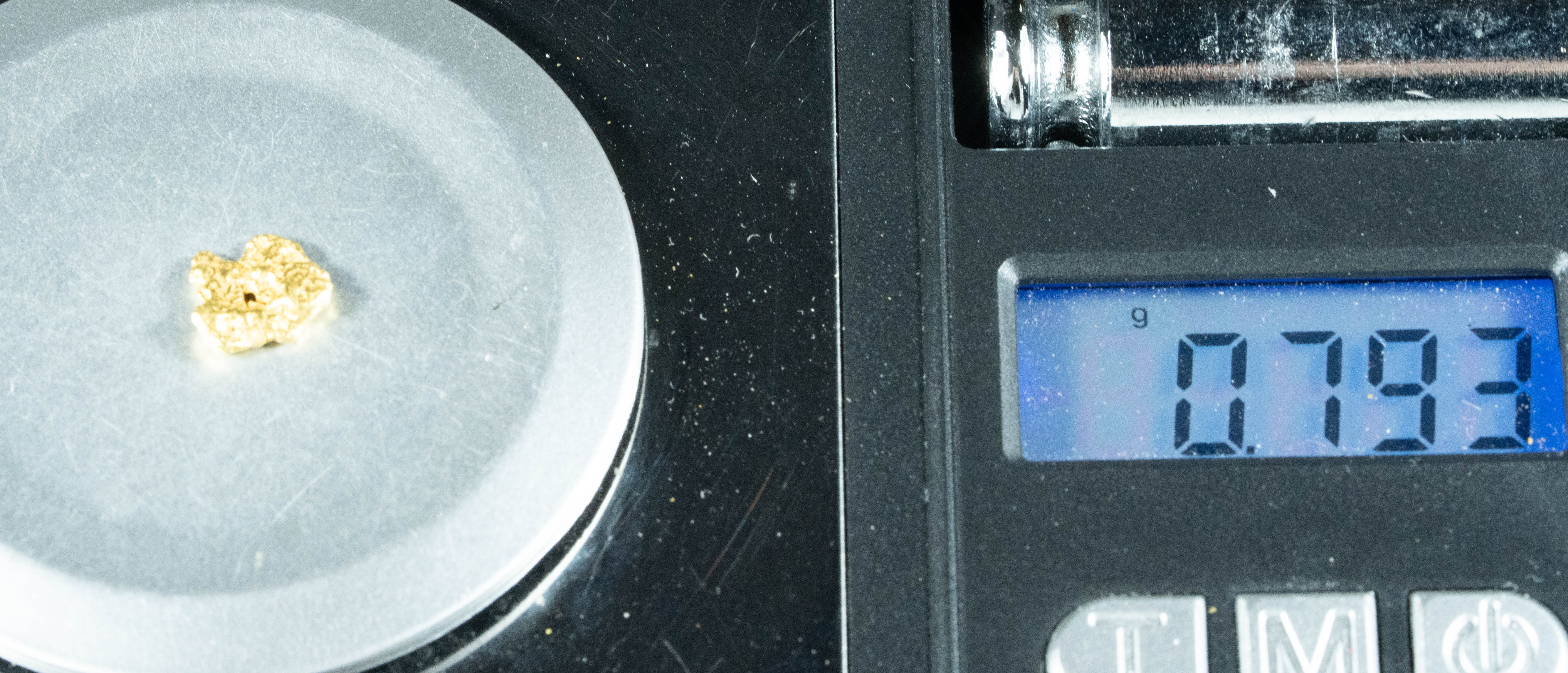 #129 Alaskan BC Natural Gold Nugget .79 Grams Genuine