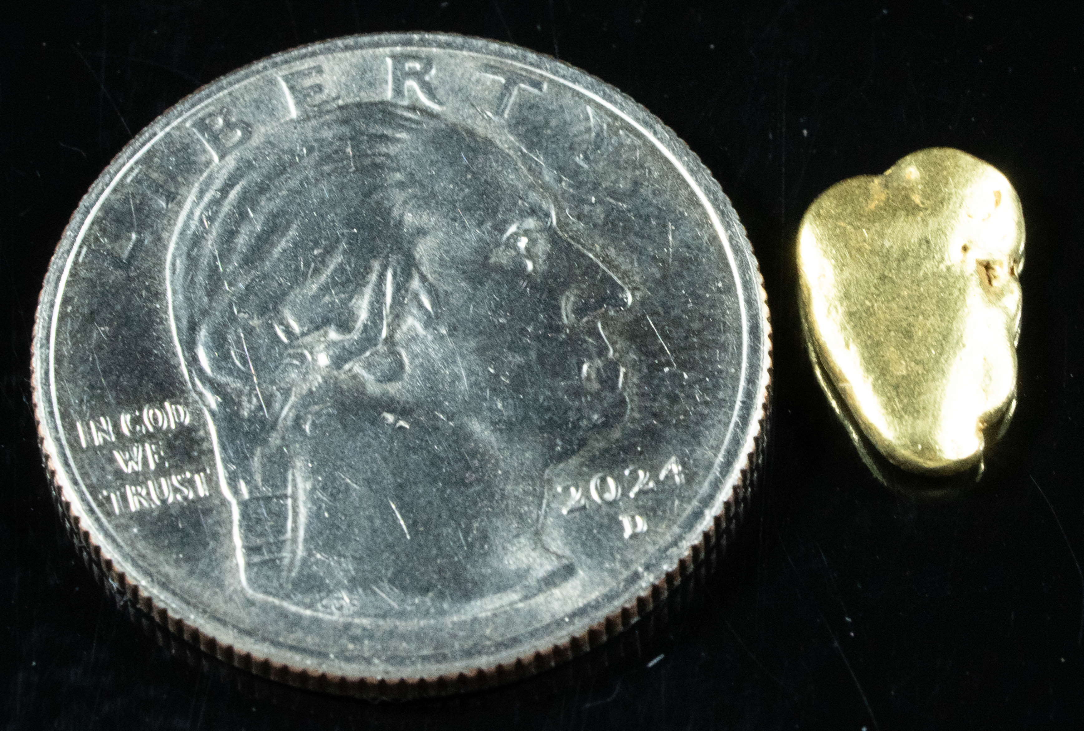 #148 Alaskan BC Natural Gold Nugget 1.69 Grams Genuine