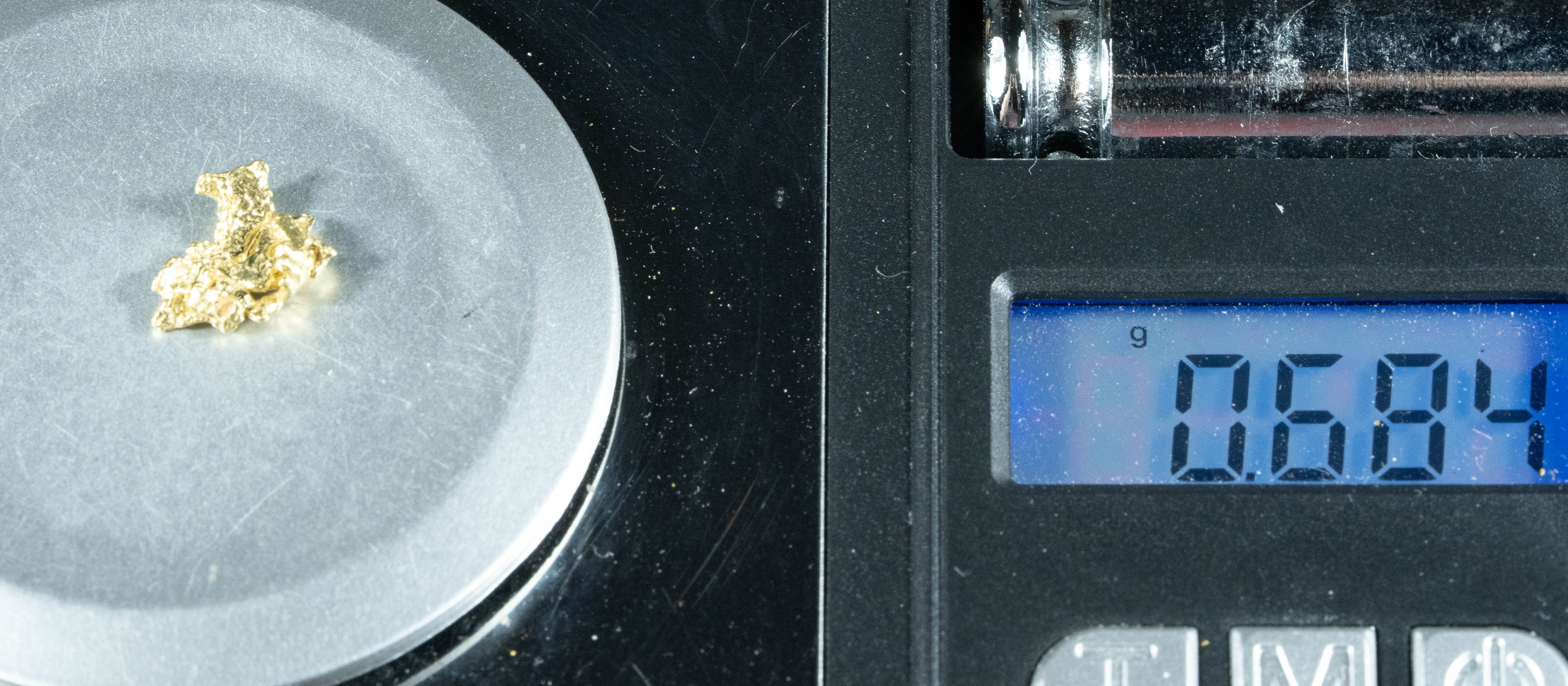 #159 Alaskan BC Natural Gold Nugget .68 Grams Genuine