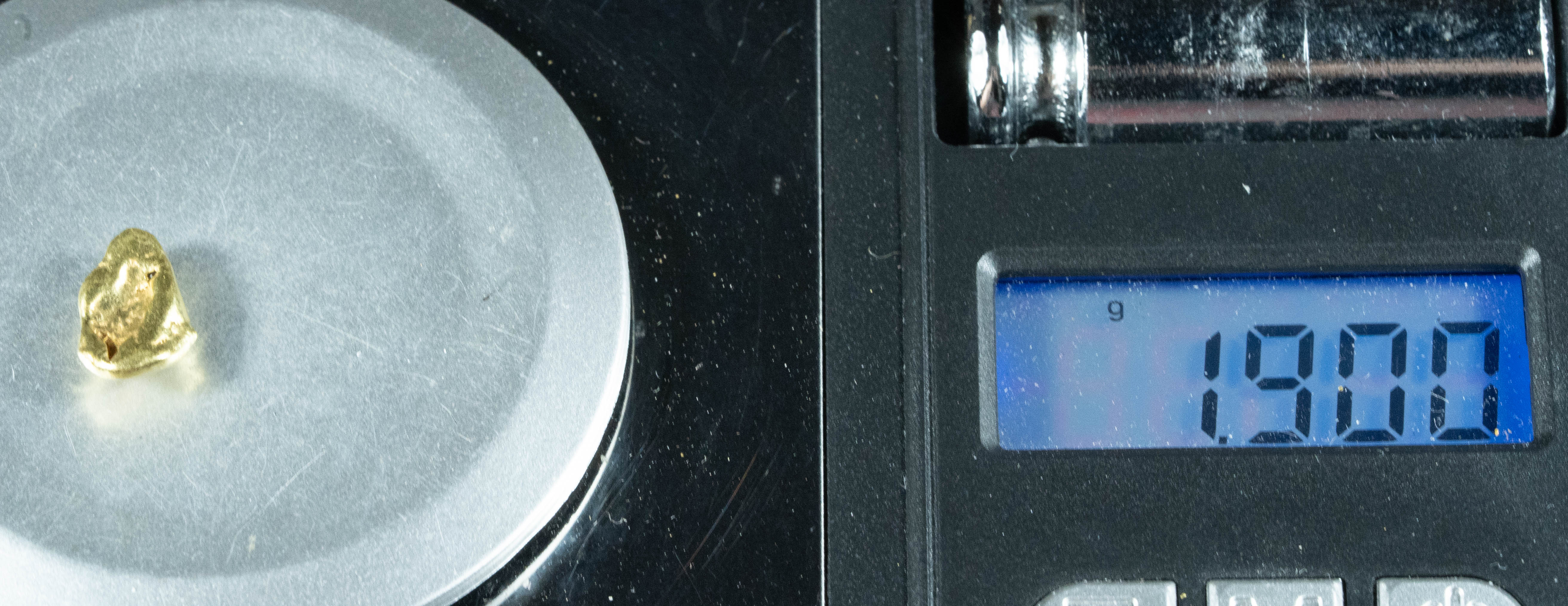 #162 Alaskan BC Natural Gold Nugget 1.90 Grams Genuine