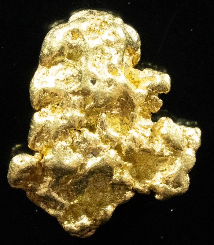 #394 Alaskan BC Natural Gold Nugget 5.74 Grams Genuine