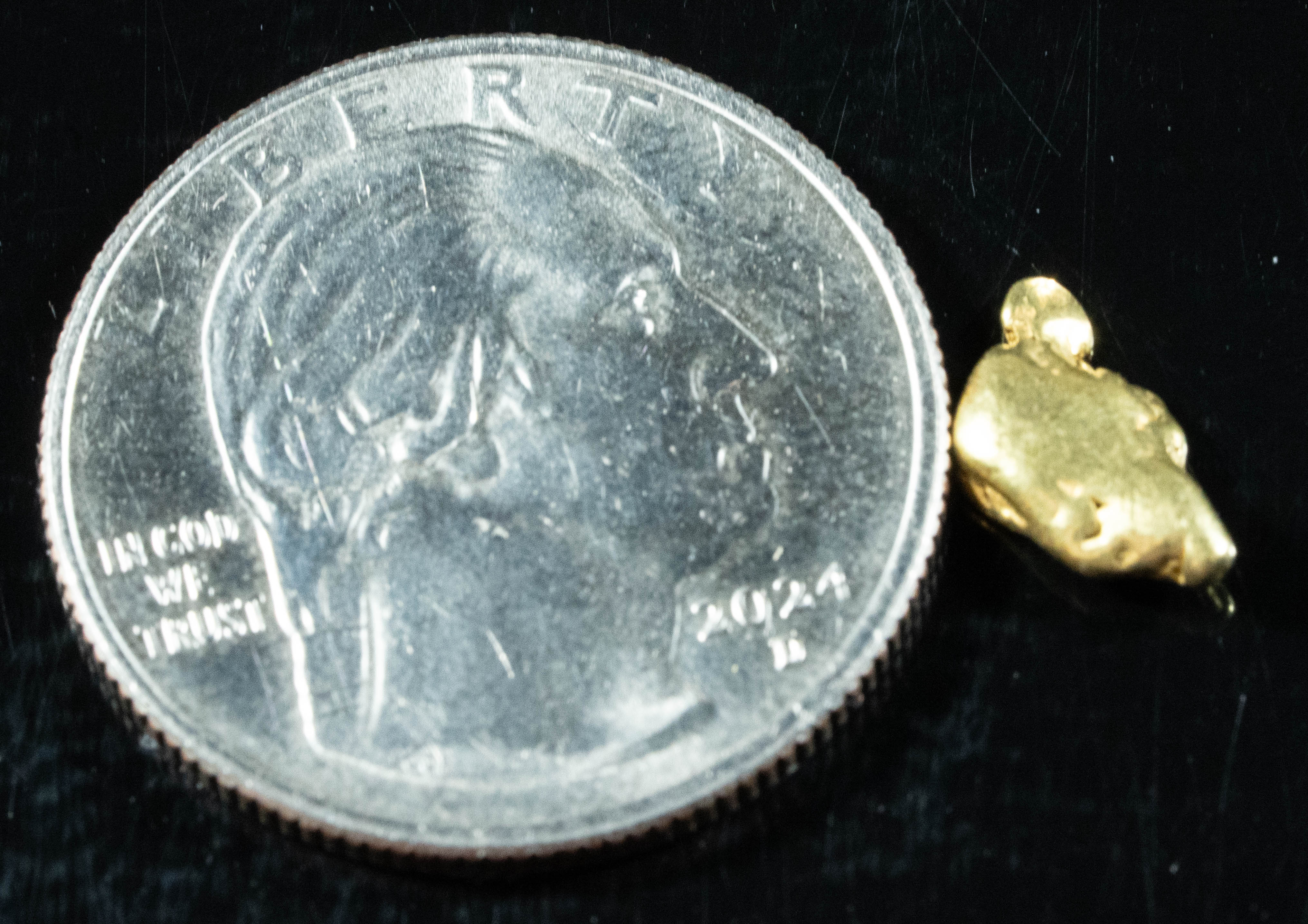 #165 Alaskan BC Natural Gold Nugget .93 Grams Genuine