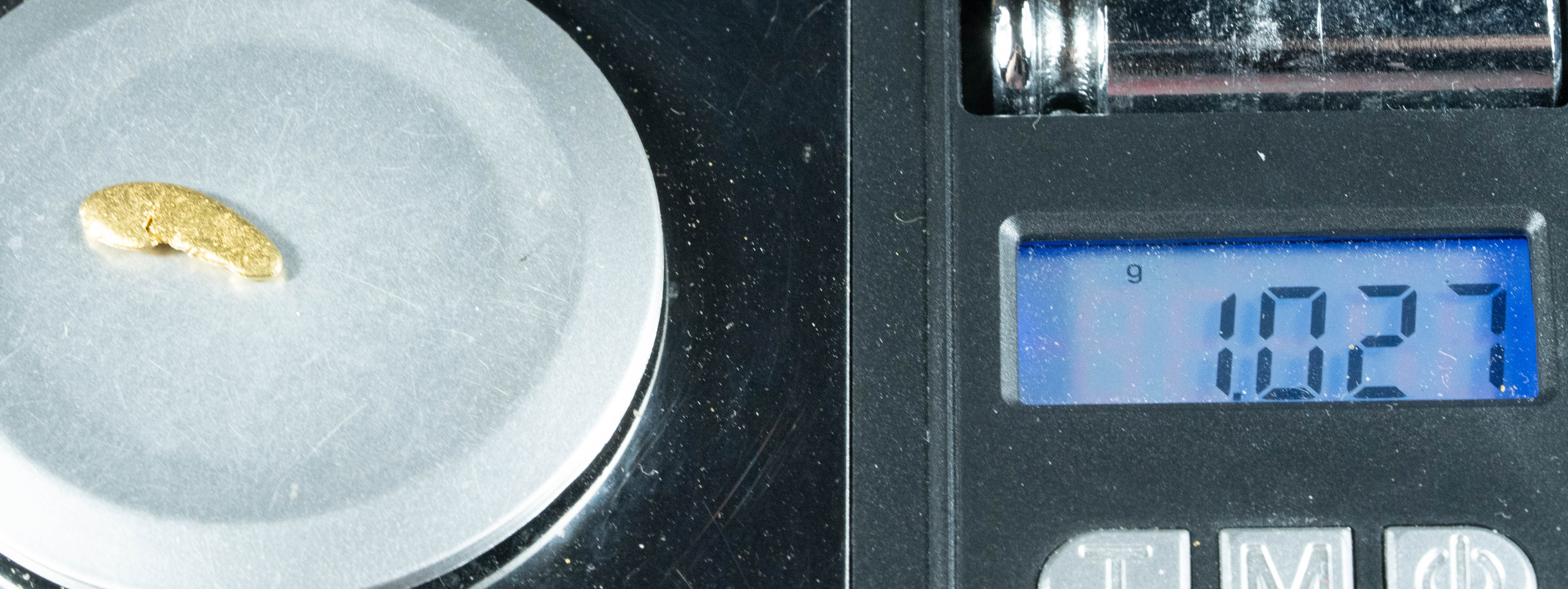 #166 Alaskan BC Natural Gold Nugget 1.02 Grams Genuine