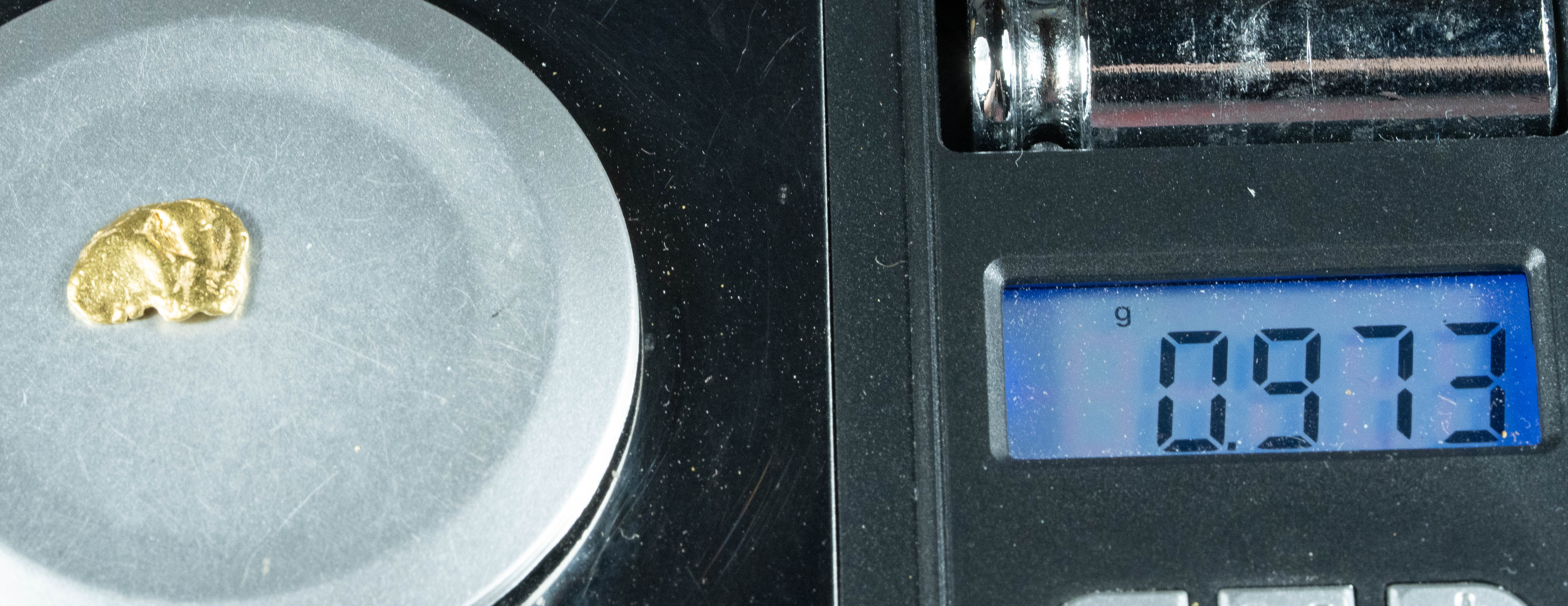 #171 Alaskan BC Natural Gold Nugget .97 Grams Genuine