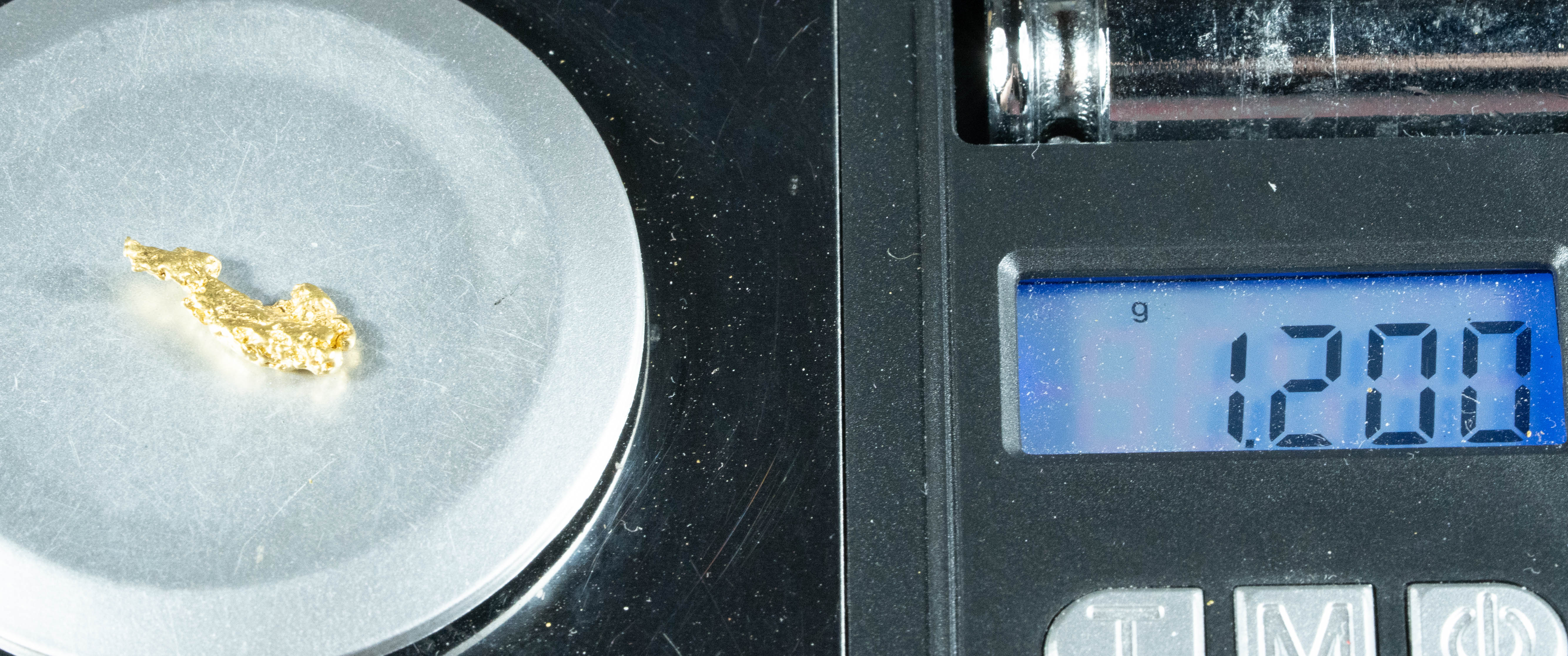 #175 Alaskan BC Natural Gold Nugget 1.20 Grams Genuine