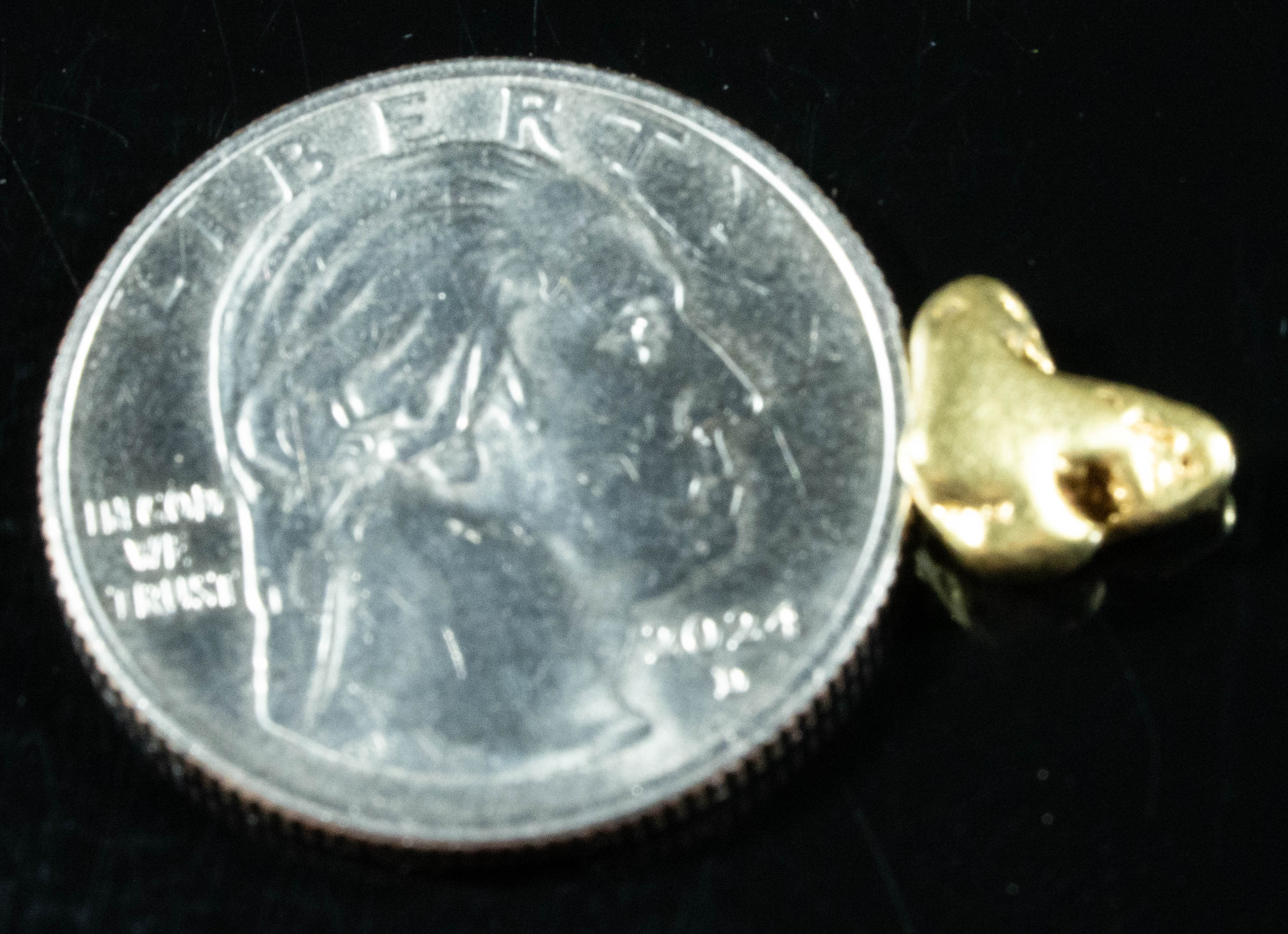 #177 Alaskan BC Natural Gold Nugget 1.75 Grams Genuine