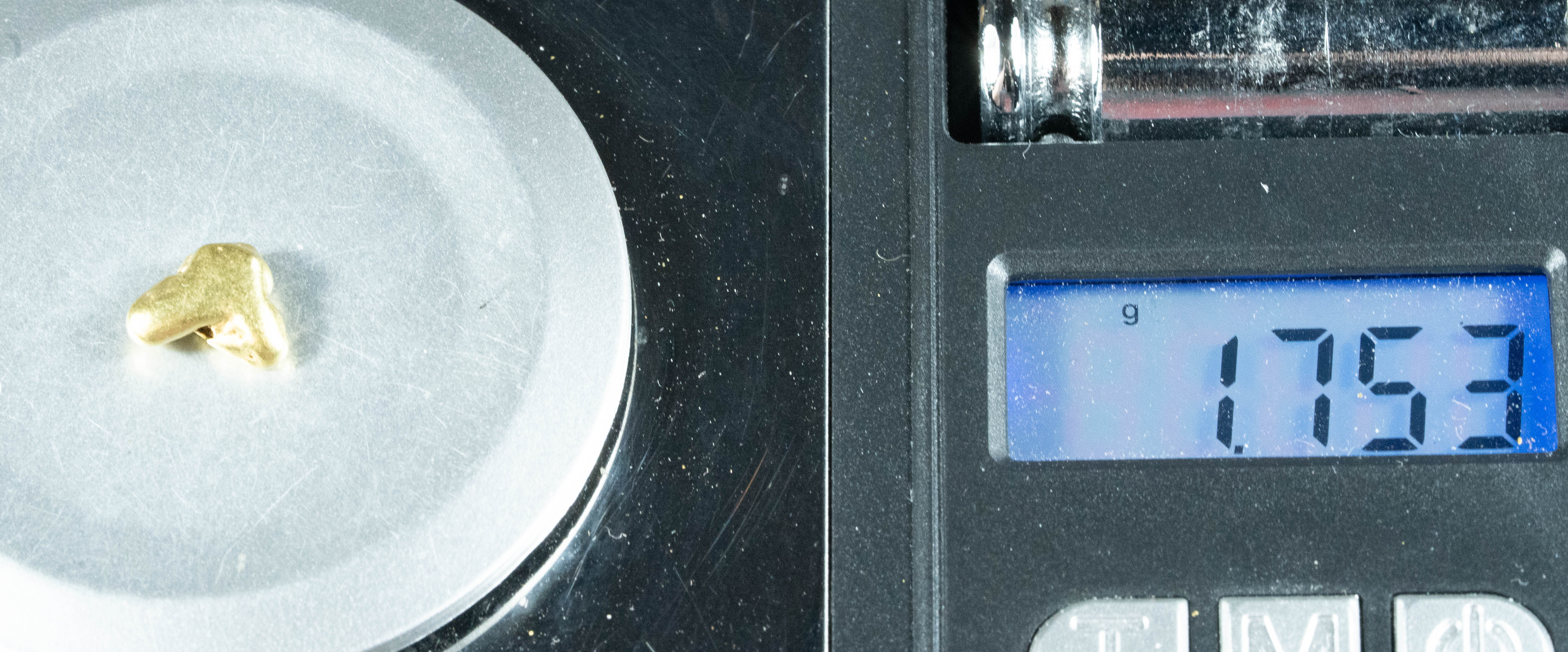 #177 Alaskan BC Natural Gold Nugget 1.75 Grams Genuine