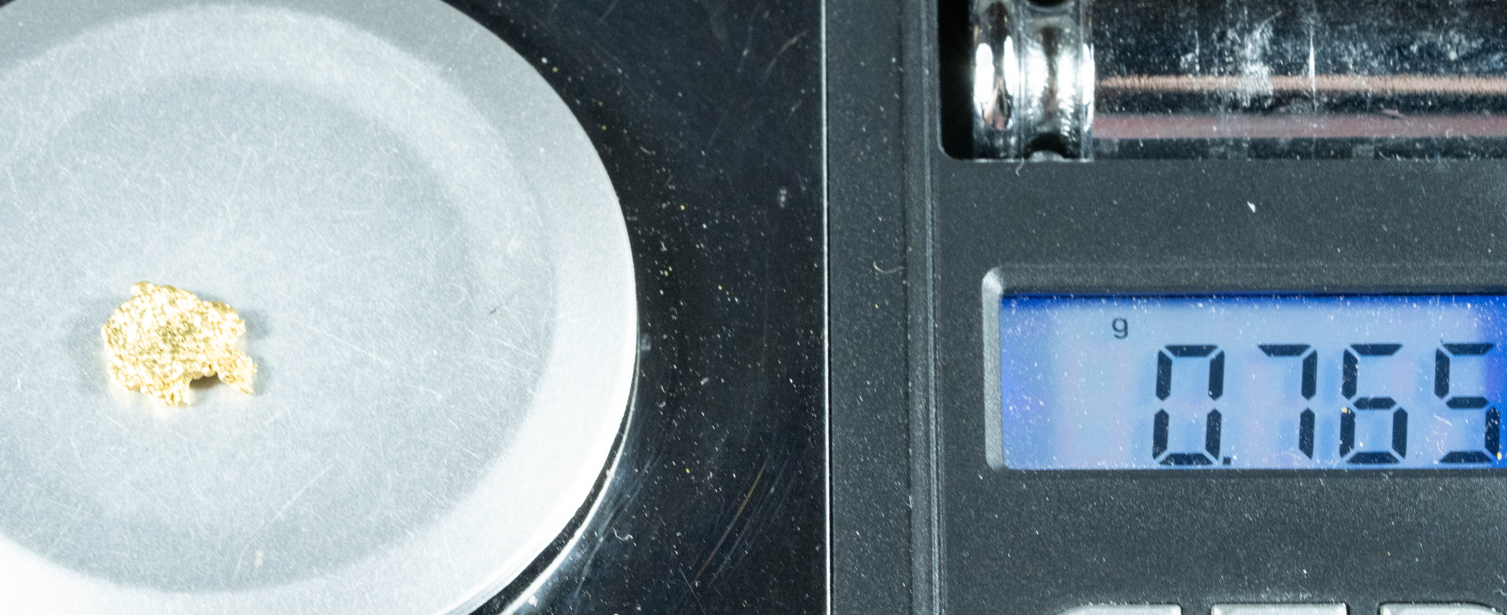 #179 Alaskan BC Natural Gold Nugget .76 Grams Genuine