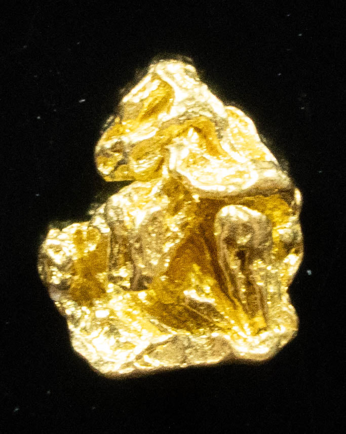 #729 Natural Gold Nugget Australian .633 Grams Genuine