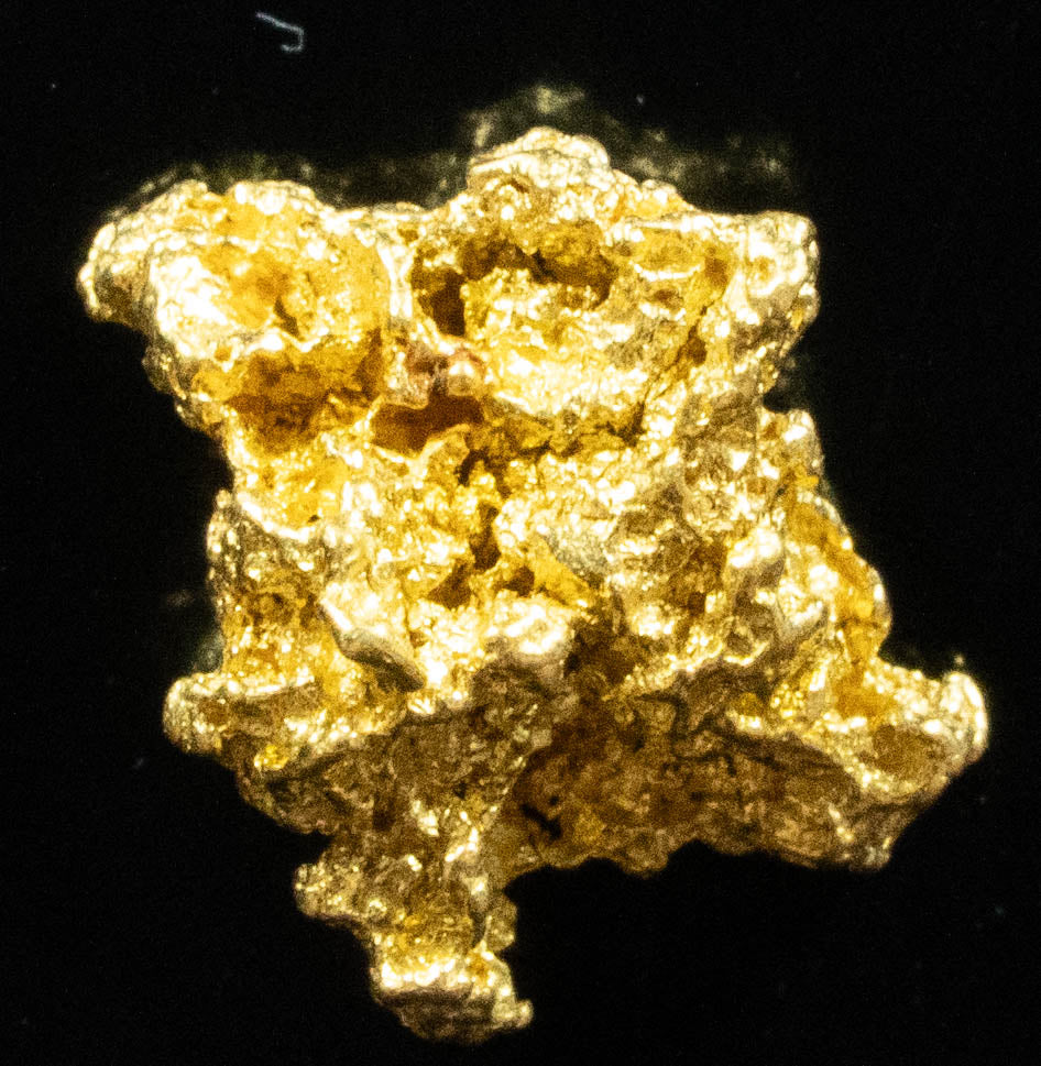 #735 Natural Gold Nugget Australian .908 Grams Genuine