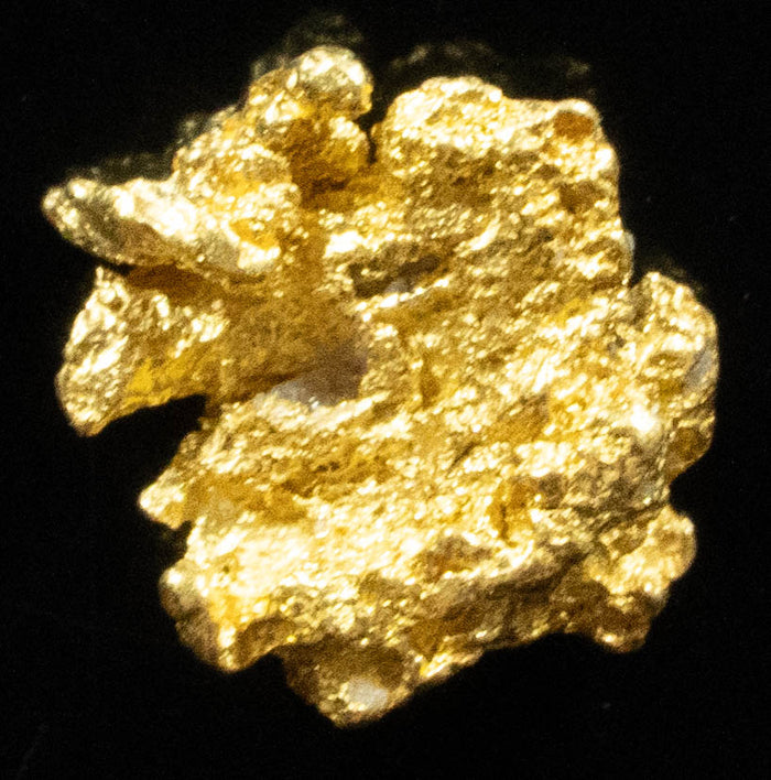 #742 Natural Gold Nugget Australian .656 Grams Genuine
