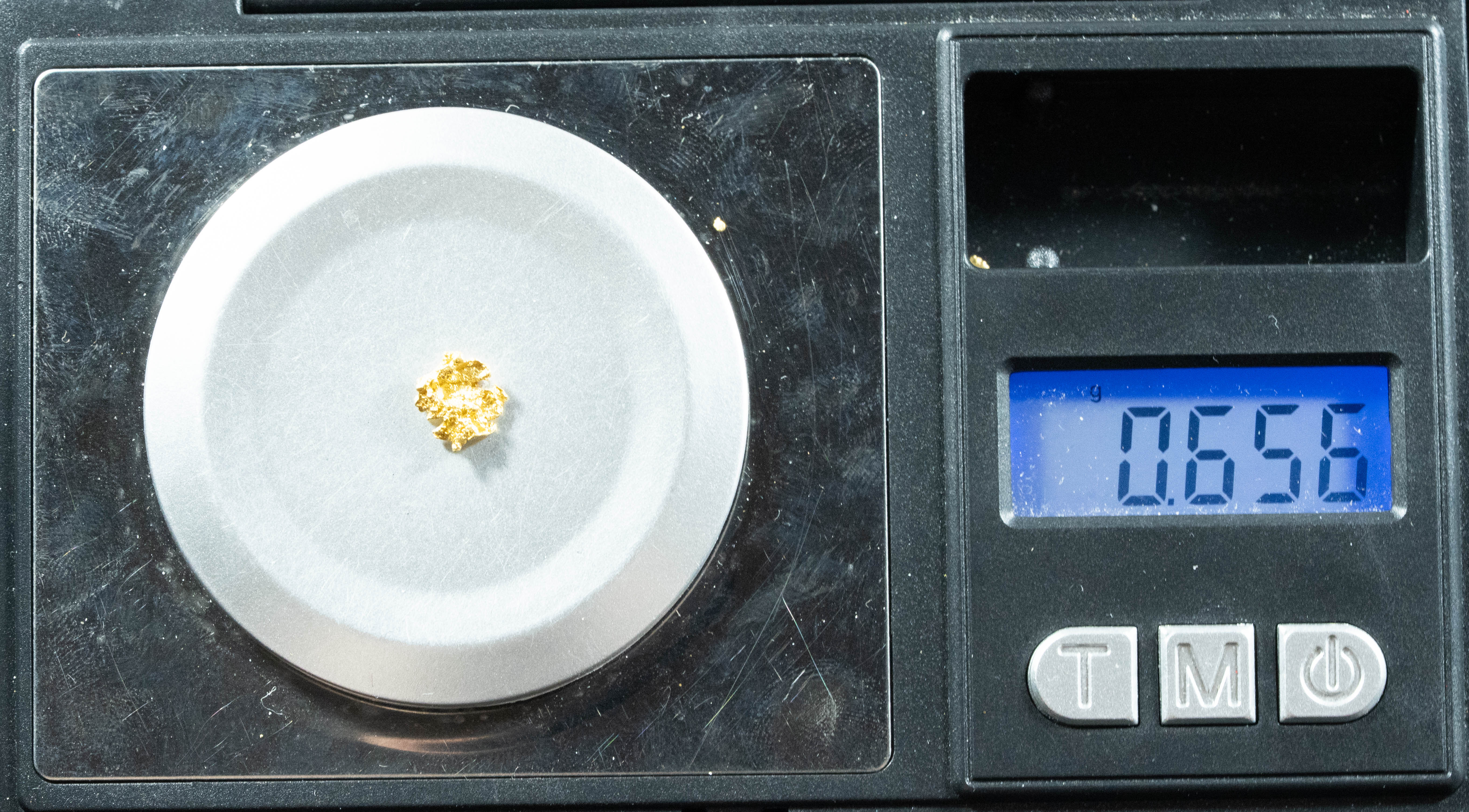 #742 Natural Gold Nugget Australian .656 Grams Genuine