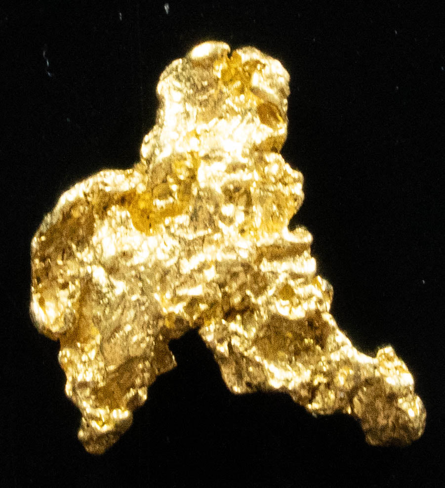 #758 Natural Gold Nugget Australian .681 Grams Genuine